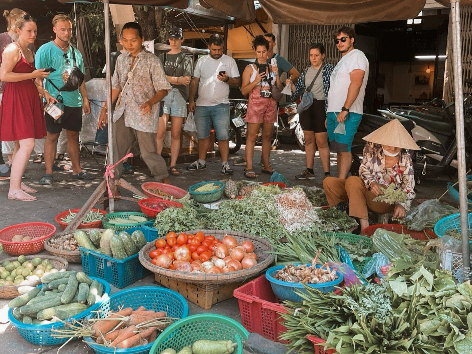 Plant-Based Cooking Class in Organic Farm with Market Tour