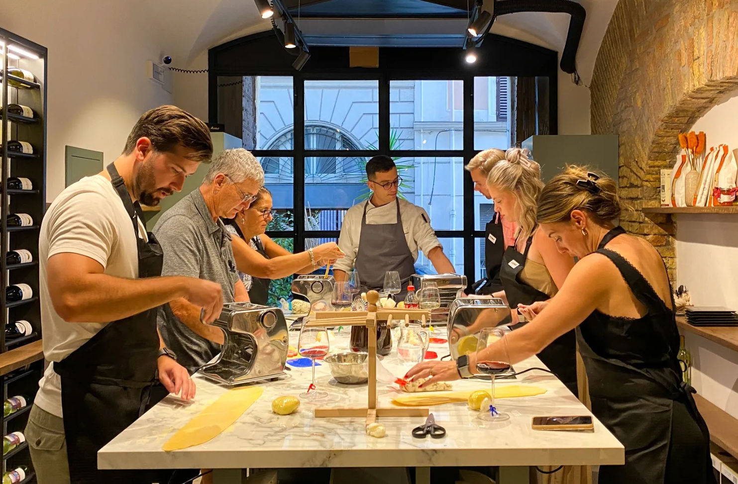 Premium Private Pasta, Ravioli & Tiramisu Cooking Experience near the Colosseum (Up to 10 Guests)