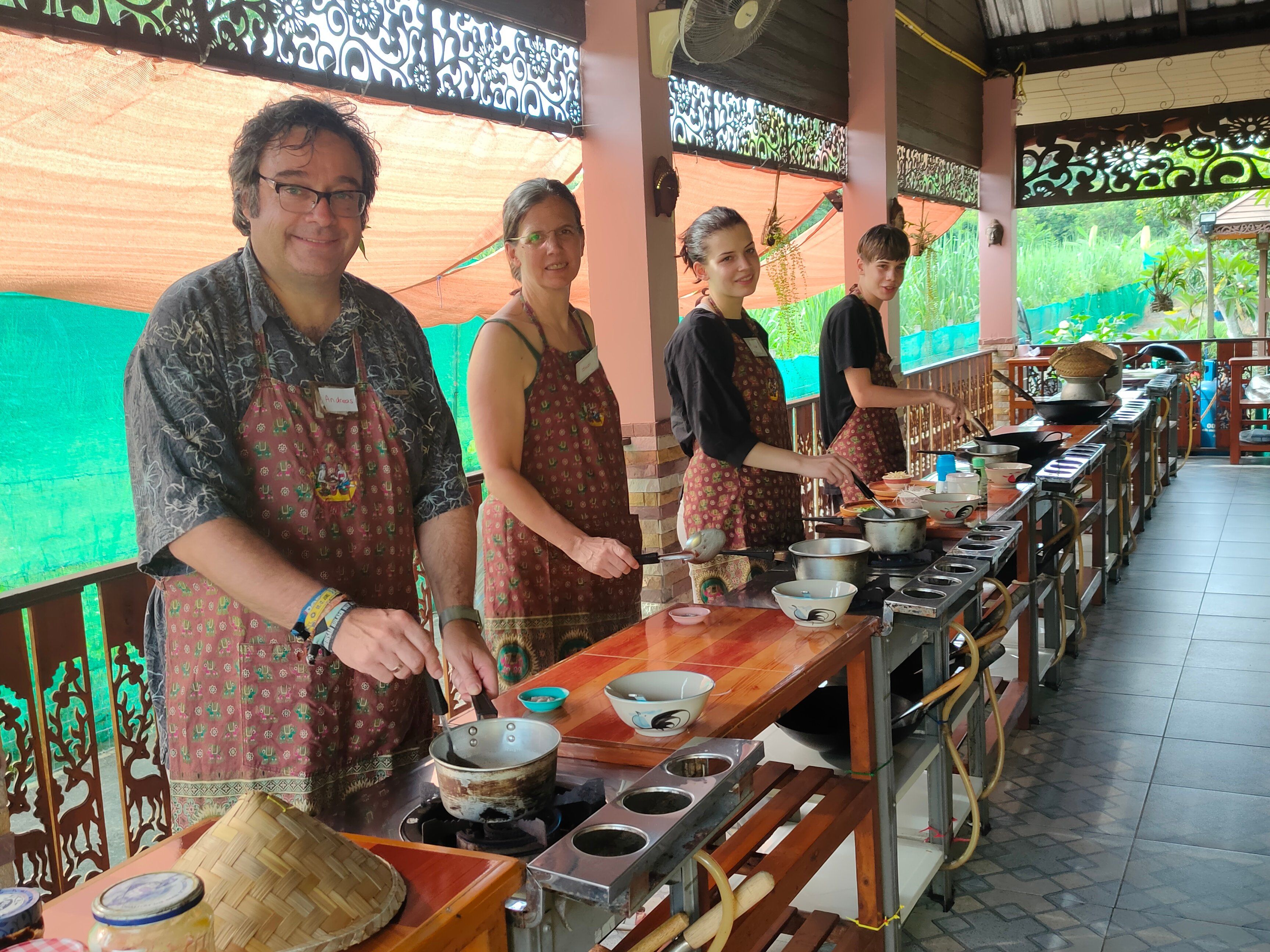 Private Class Morning & Evening with Fresh Ingredients at Organic Garden & Market