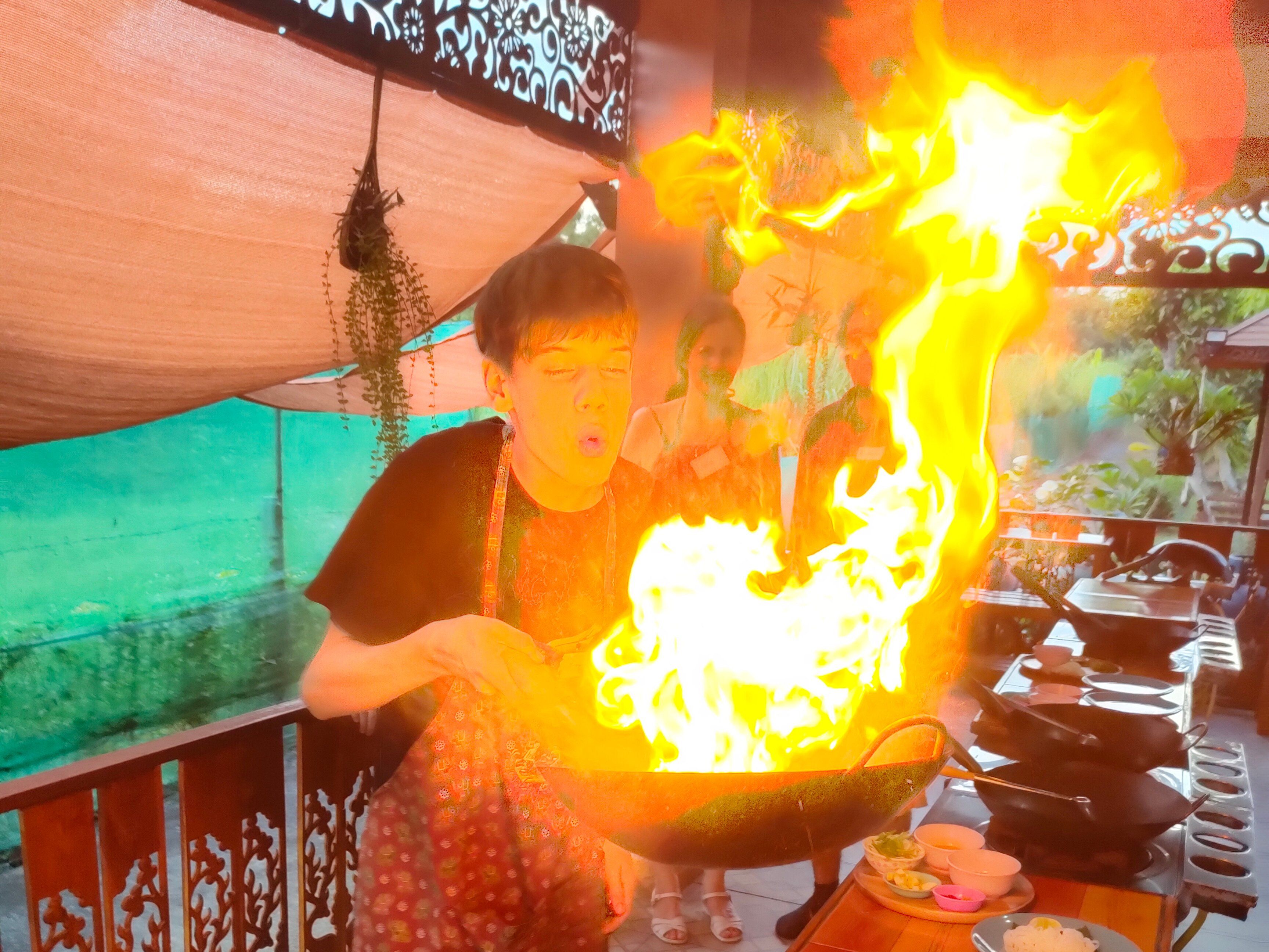Private Class Morning & Evening with Fresh Ingredients at Organic Garden & Market