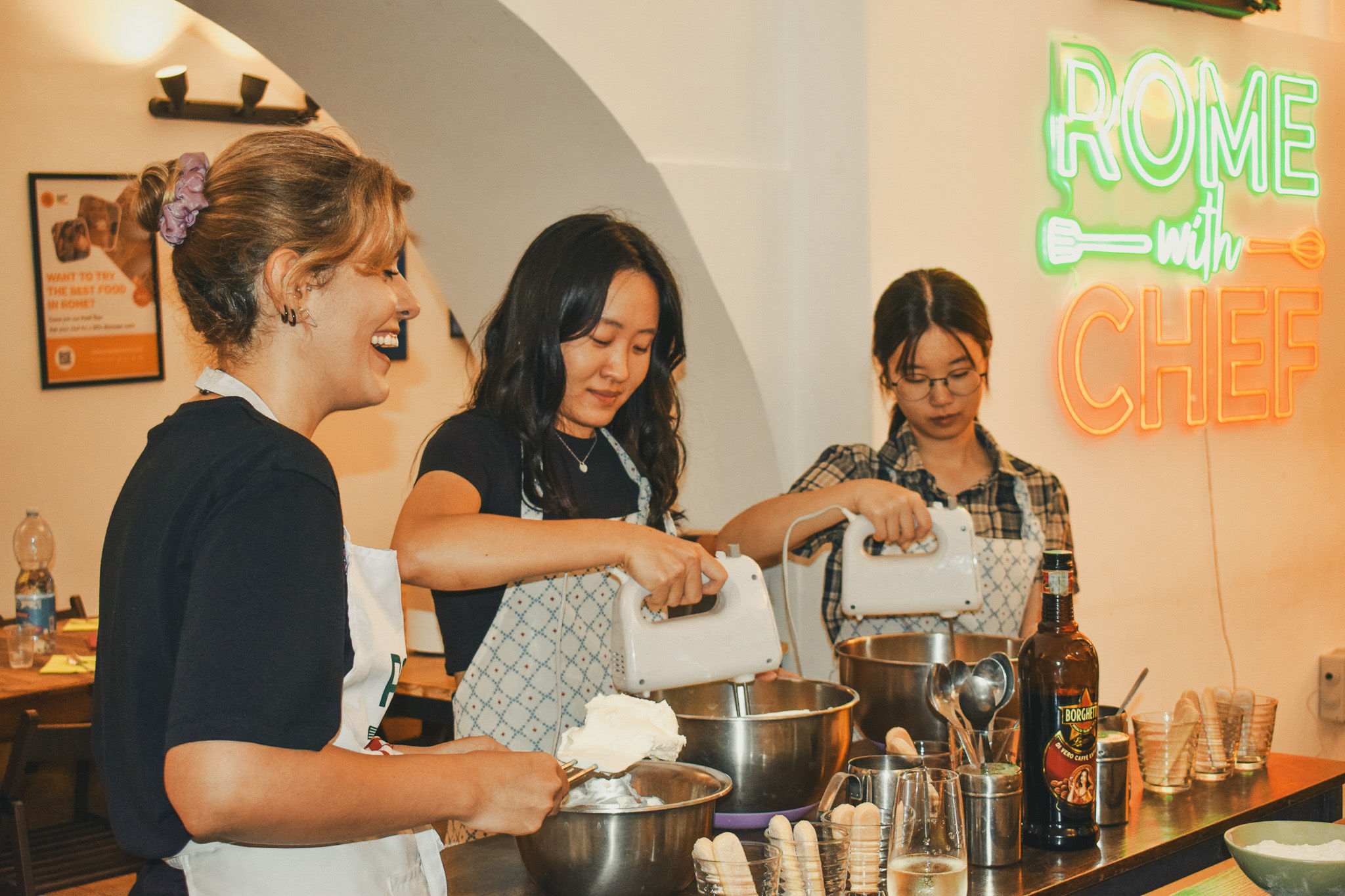Private Class Craft Authentic Italian Dishes: Pasta & Tiramisu in Rome