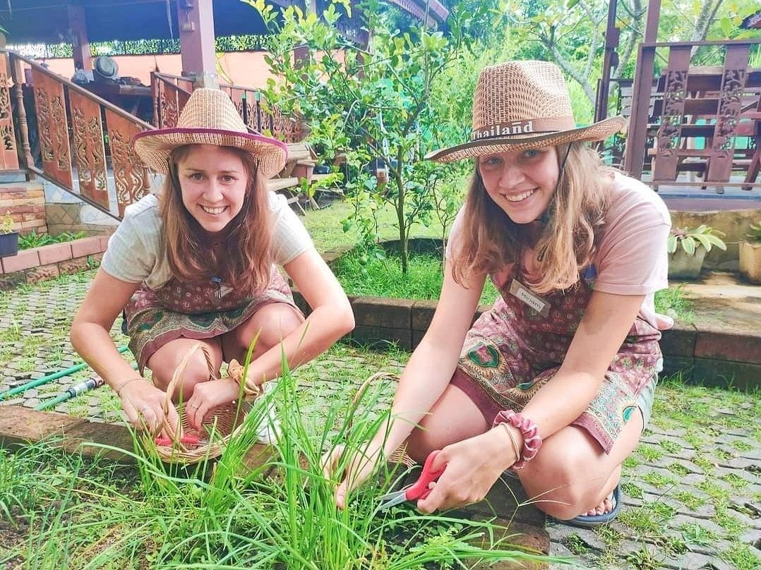 Private Class Morning & Evening with Fresh Ingredients at Organic Garden & Market