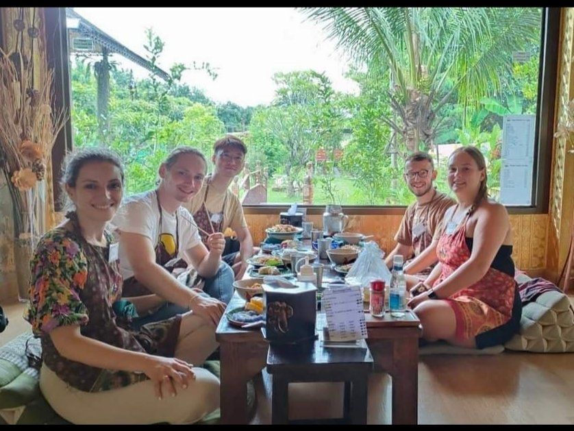 Private Class Morning & Evening with Fresh Ingredients at Organic Garden & Market