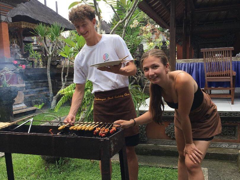 Balinese Culinary Class with Intimate Romantic Dinner