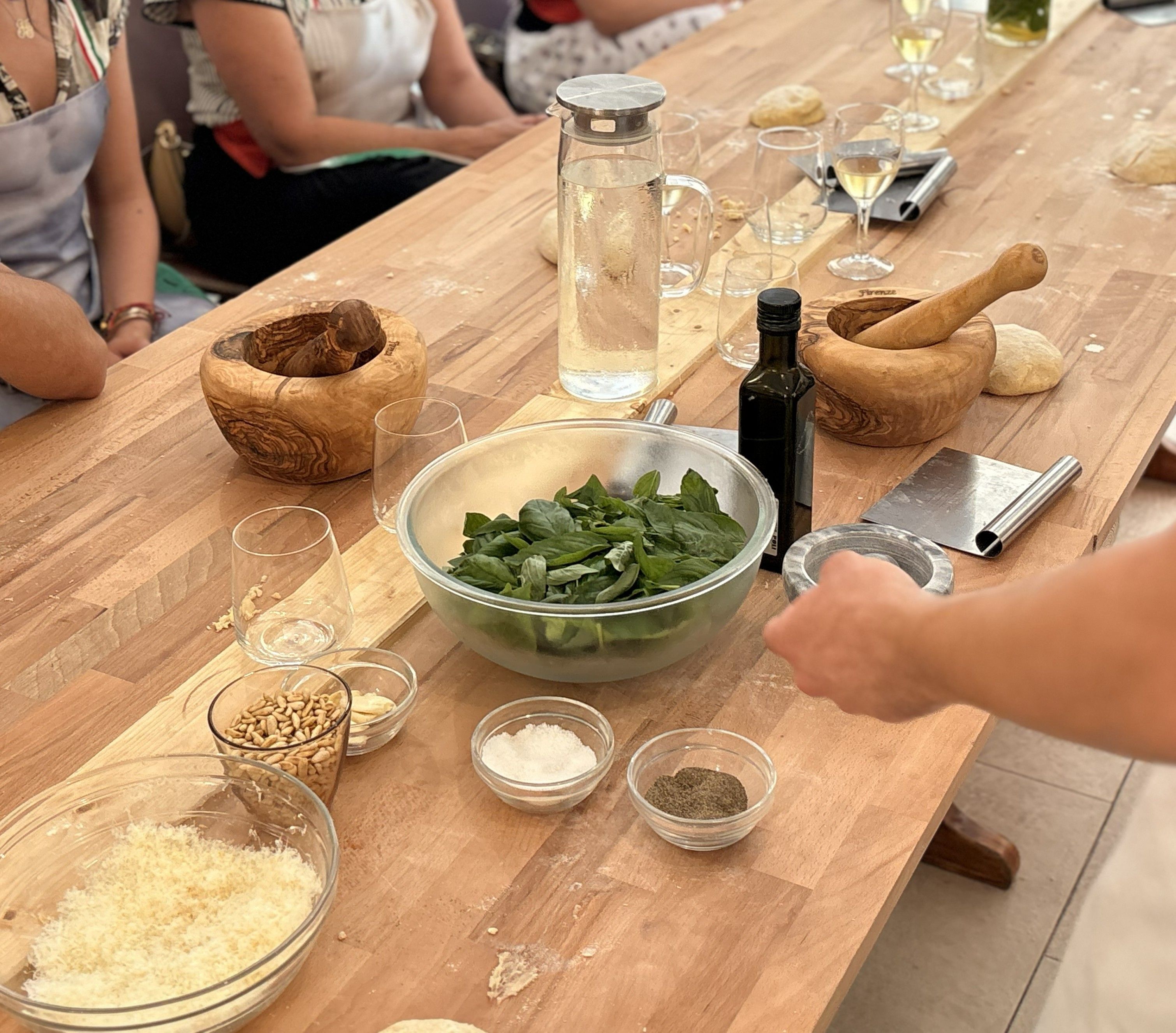 Private Cooking Class in Florence: Handmade Gnocchi, Pesto & Tiramisu with Unlimited Wine