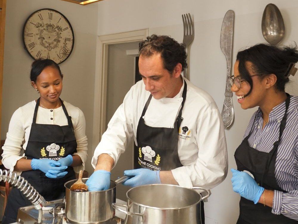 Private Cooking Class in Rome with Farmers Market Shopping