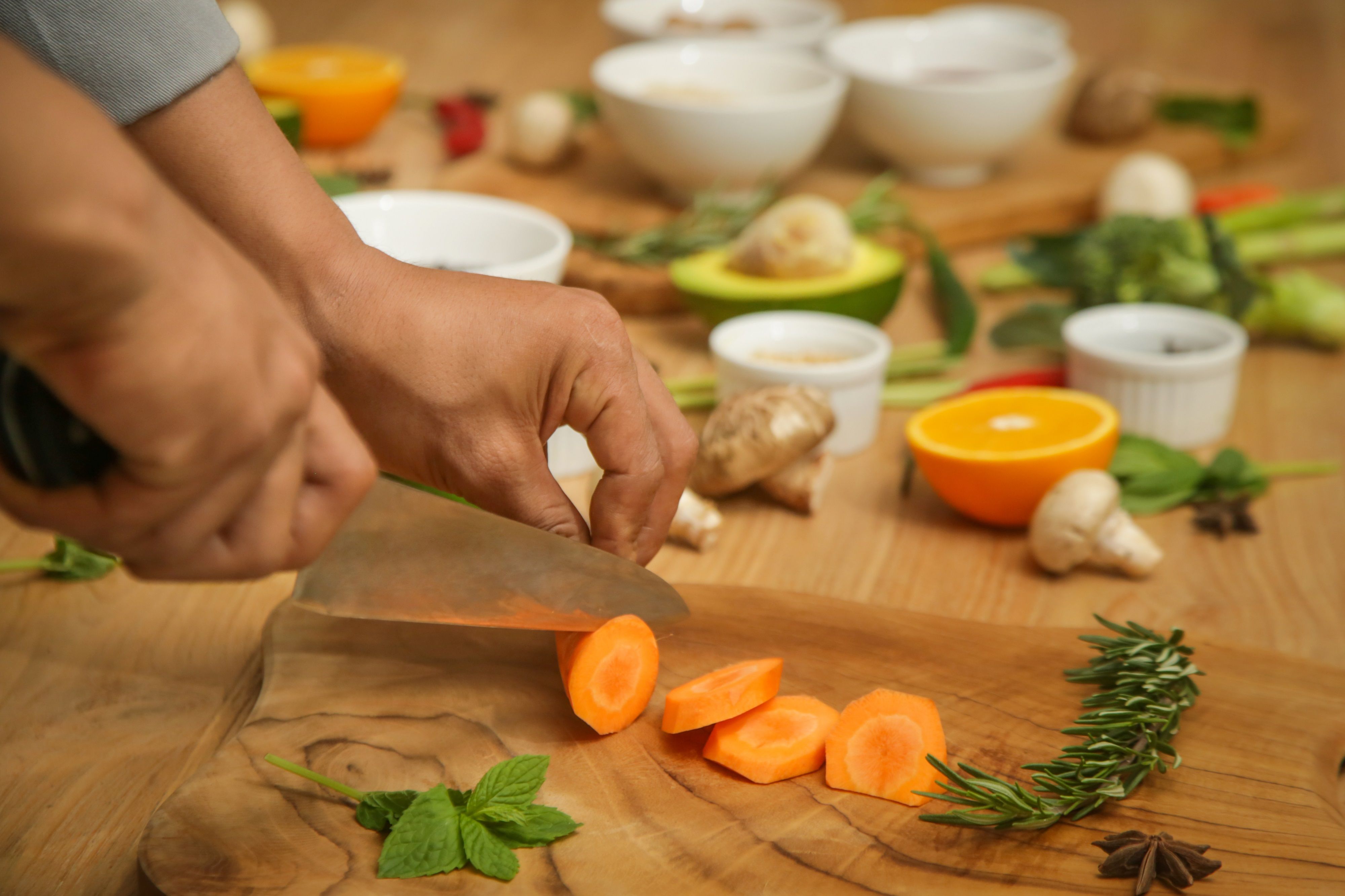 Private Cooking Class with Garden and Market Tour in a Tranquil Resort