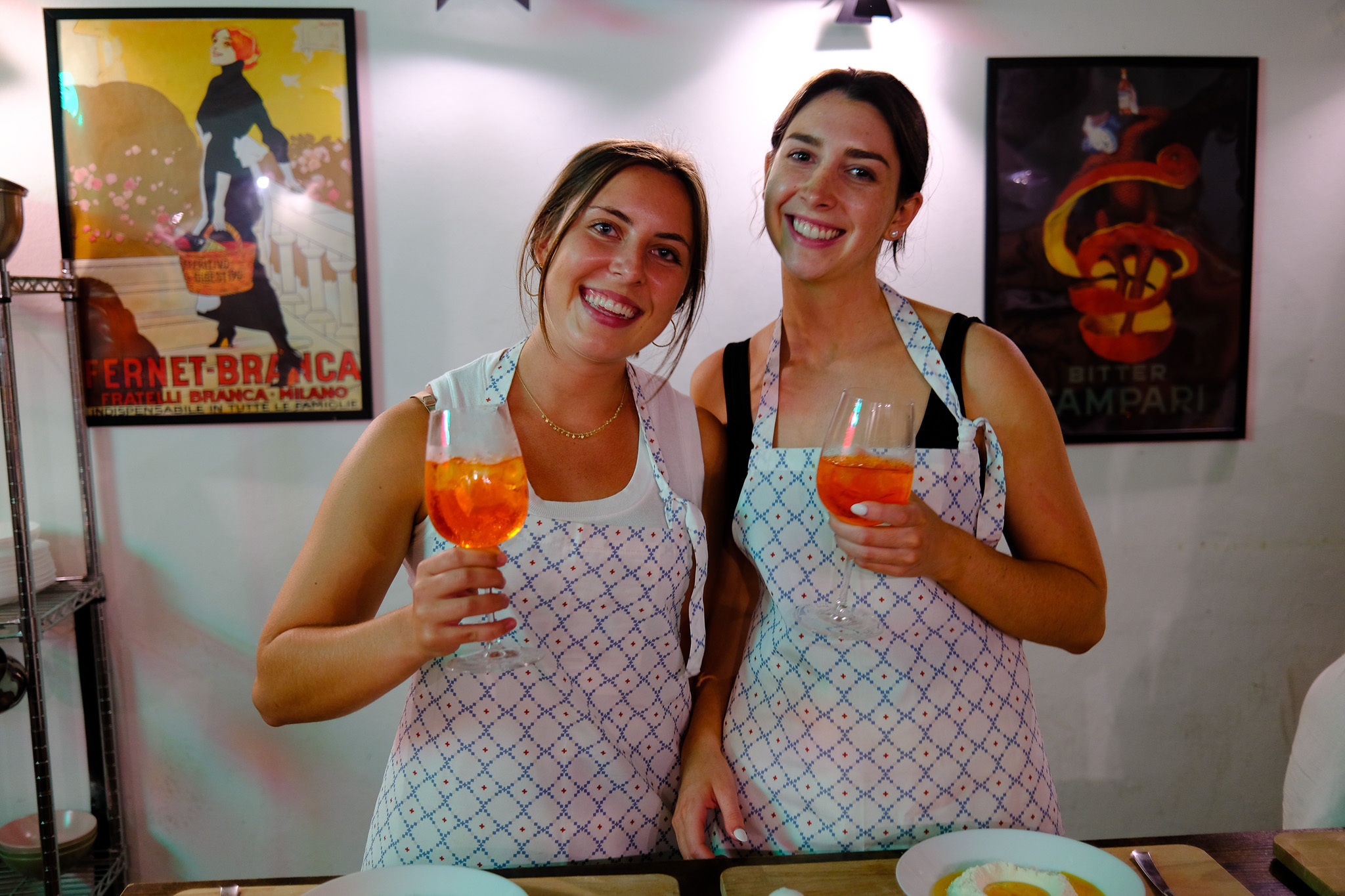 Private Spaghetti Cooking Class and Cocktails Crafting in Rome