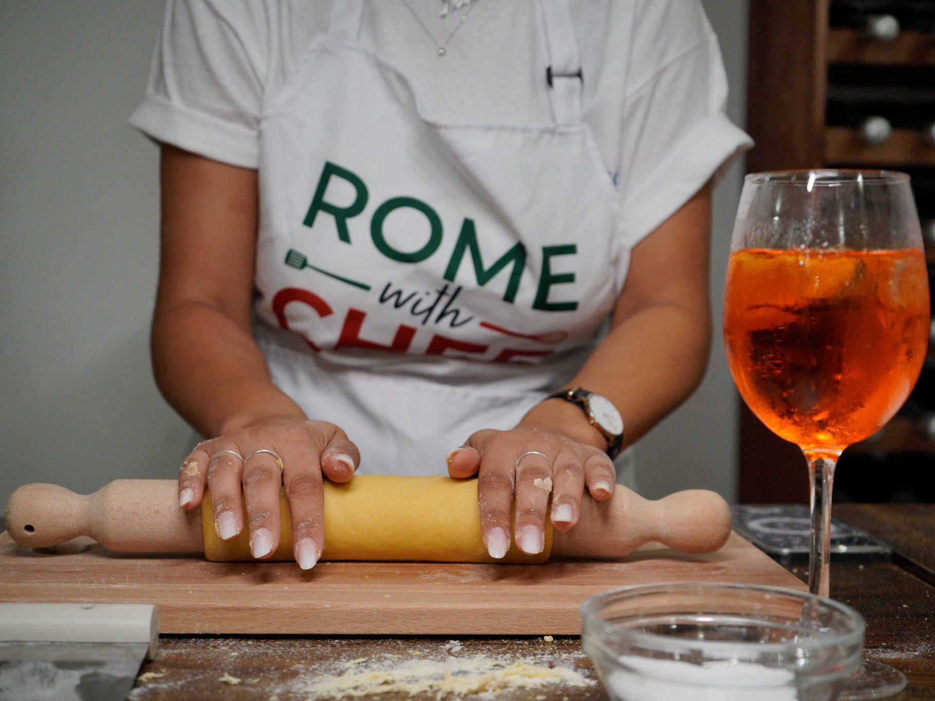Private Experience: Spritz & Spaghetti Cooking Class in Rome