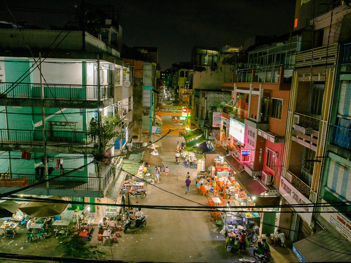 Private Street Food Evening Walking Tour