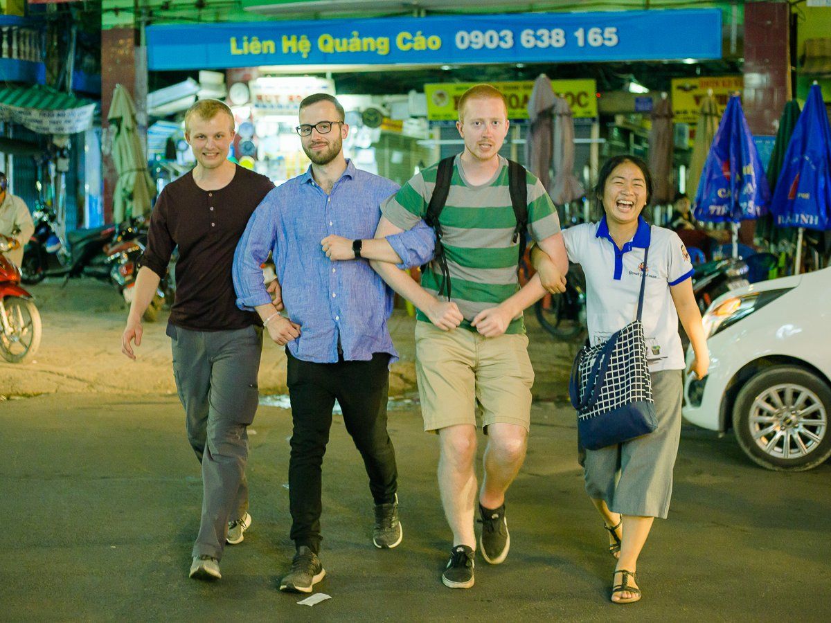Private Street Food Evening Walking Tour