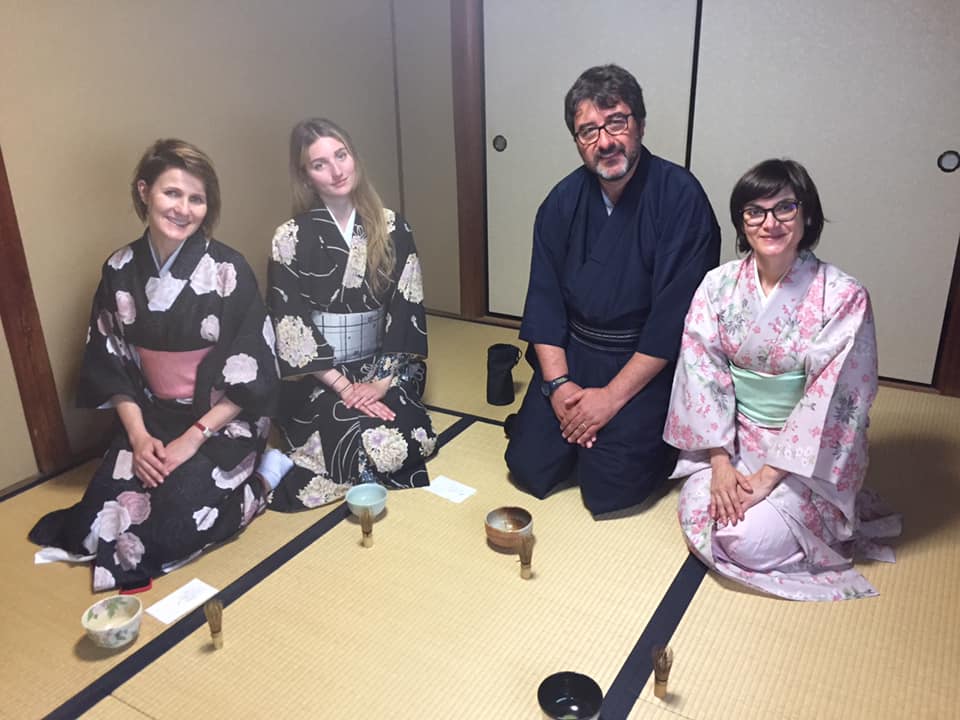 Private Tea Ceremony with Kimono and Ikebana (Flower Art) near Golden Pavilion