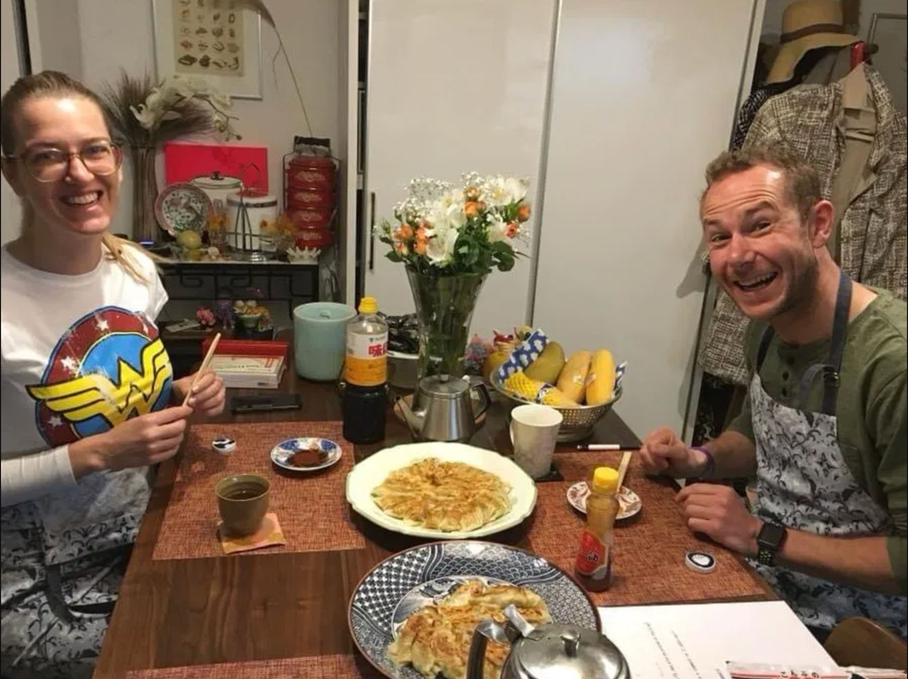 Private Vegan Ramen and Gyoza Cooking Experience in Kyoto