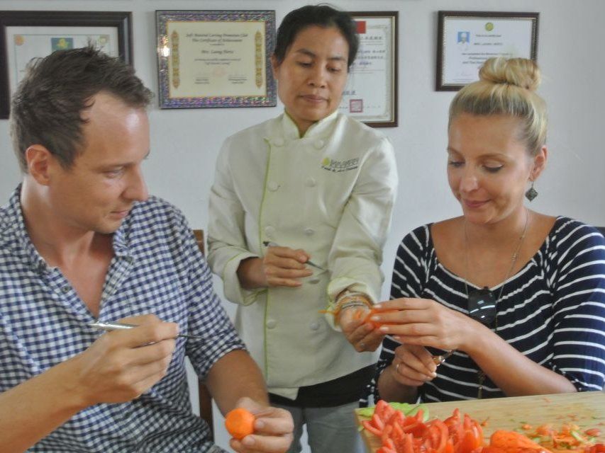 Professional Thai Fruit and Vegetable Carving Half Day Class