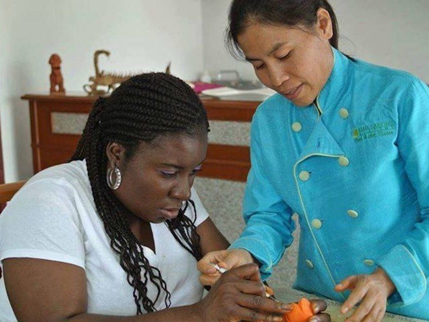 Professional Thai Fruit and Vegetable Carving Half Day Class