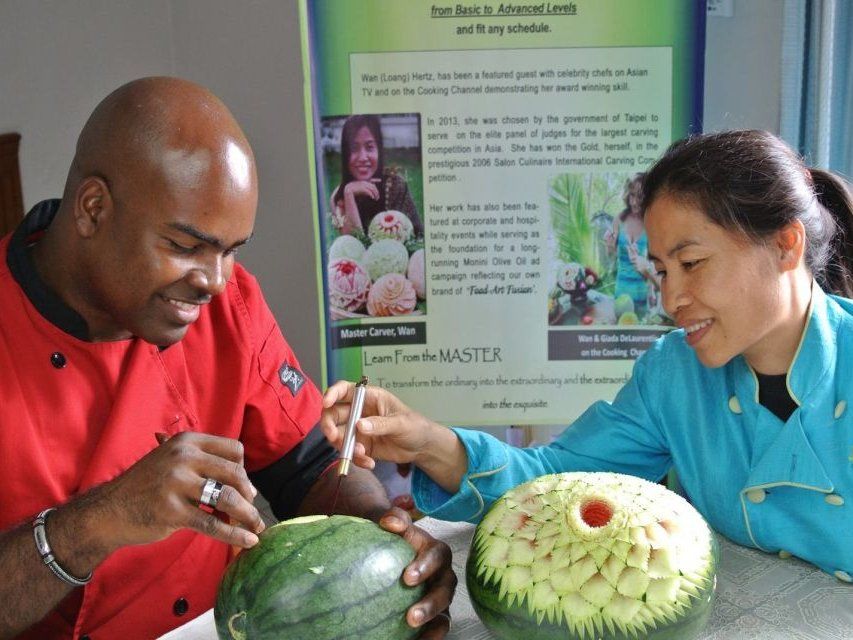 Professional Thai Fruit and Vegetable Carving Half Day Class