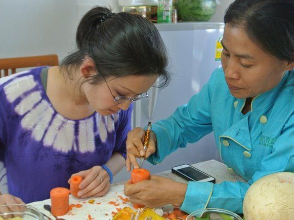 Professional Thai Fruit and Vegetable Carving Half Day Class