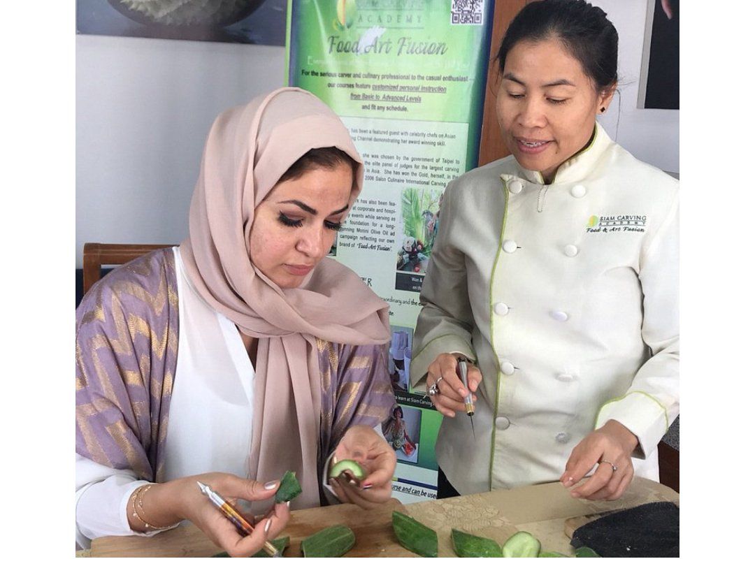 Professional Thai Fruit and Vegetable Carving Half Day Class