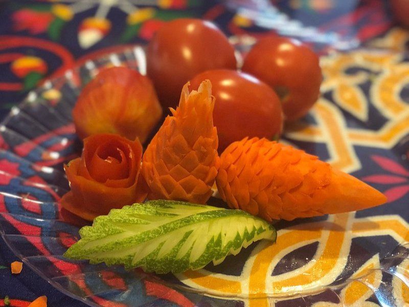 Professional Thai Fruit and Vegetable Carving Half Day Class