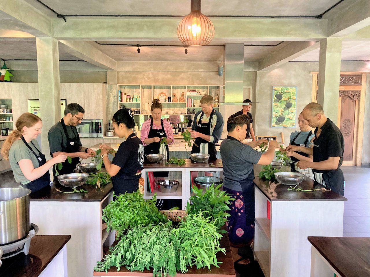 Pure Plant-Based Vegan Balinese Cooking Class in Organic Garden - 8 Course Feast