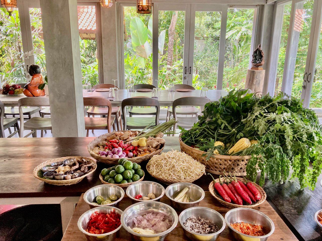 Pure Plant-Based Vegan Balinese Cooking Class in Organic Garden - 8 Course Feast