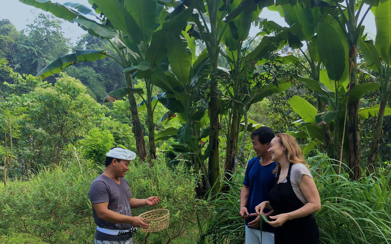 Pure Plant-Based Vegan Balinese Cooking Class in Organic Garden - 8 Course Feast