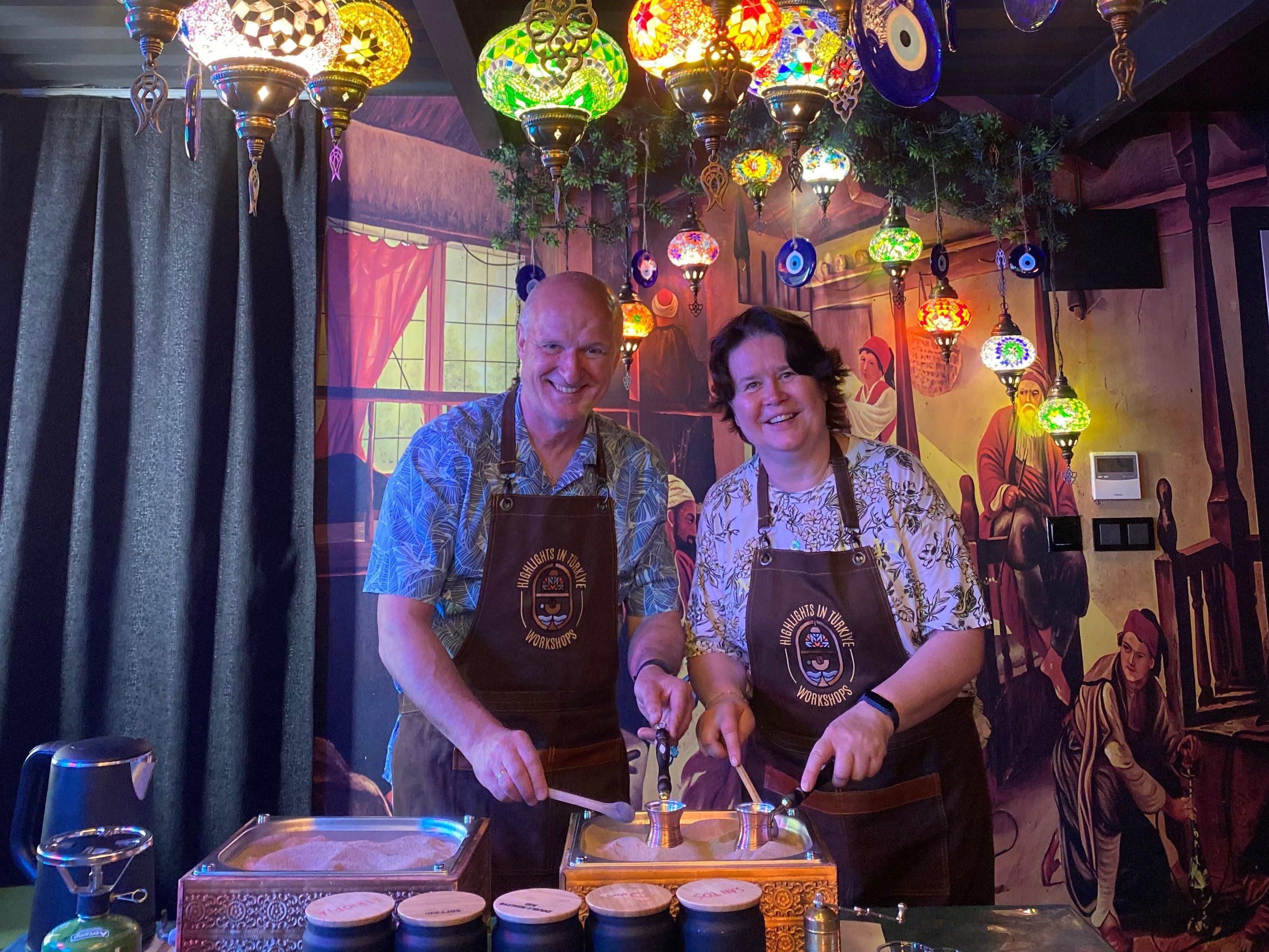 Turkish Coffee Making on Sand & Fortune Telling Workshop