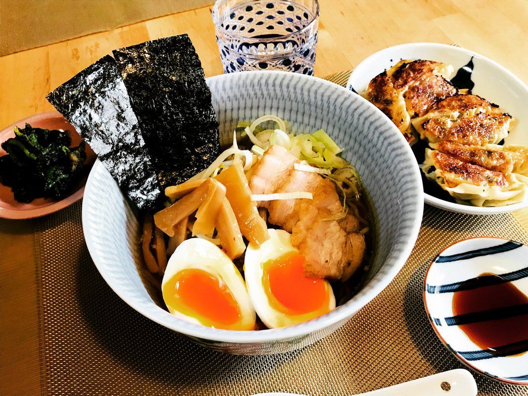 Make Ramen and Gyoza at Private Home Kitchen
