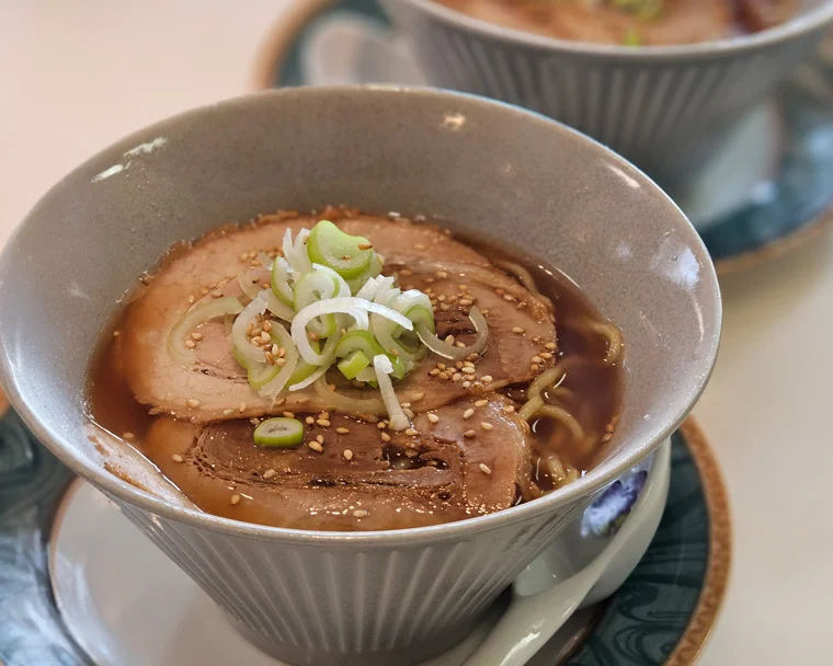 Ramen and Sushi Culinary Class with Tea Ceremony in Osaka