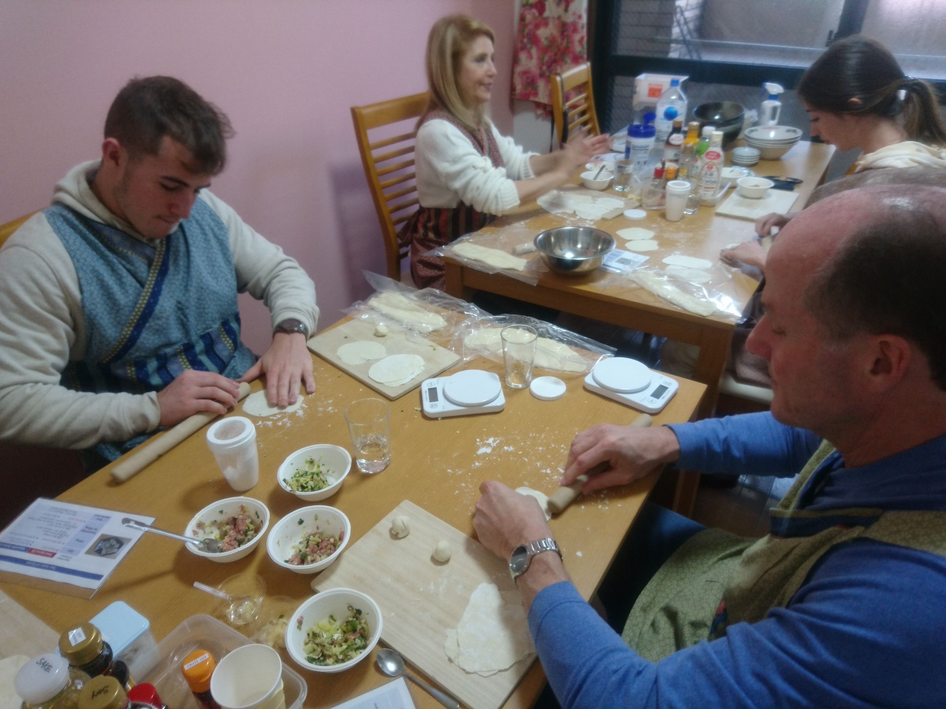 Ramen and Two Types of Gyoza (Dumplings) Cooking Class