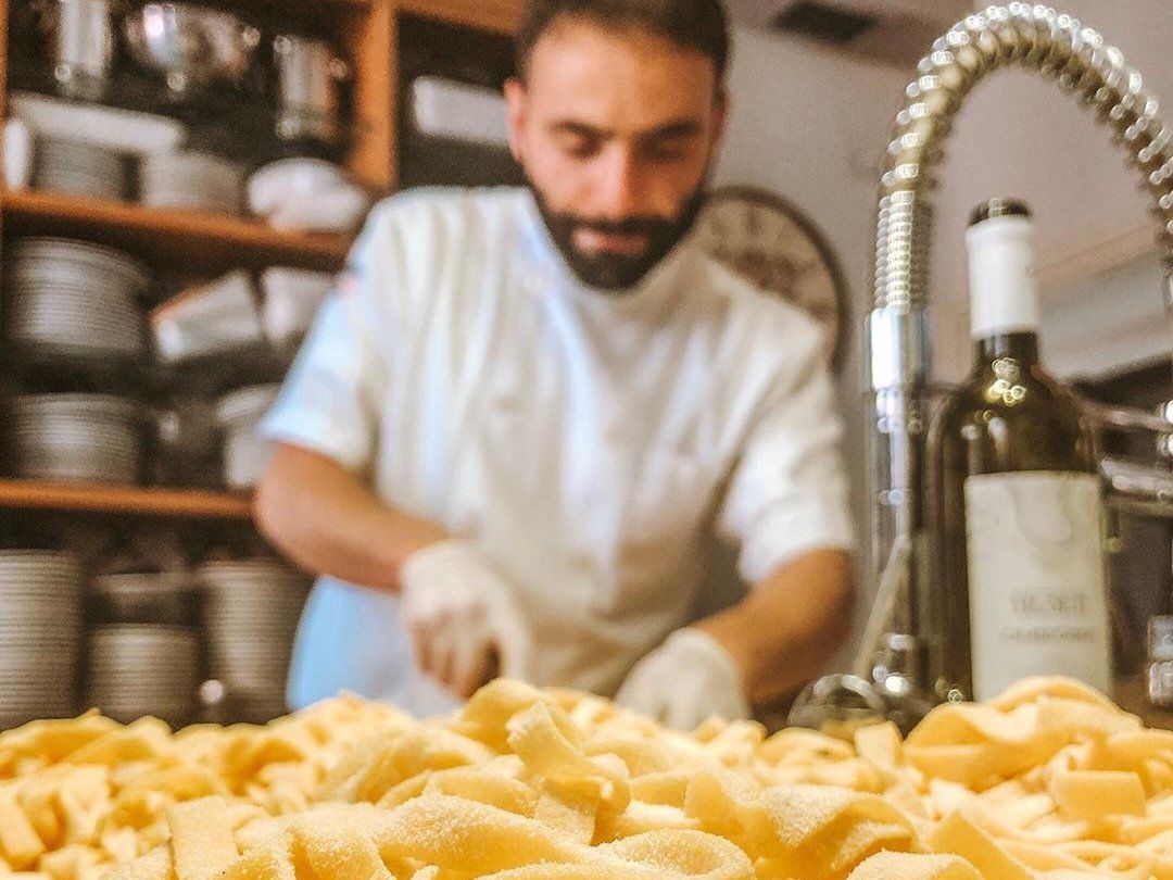 InRome Cooking Classes: Roman Pasta and Wine-Pairing class - Book