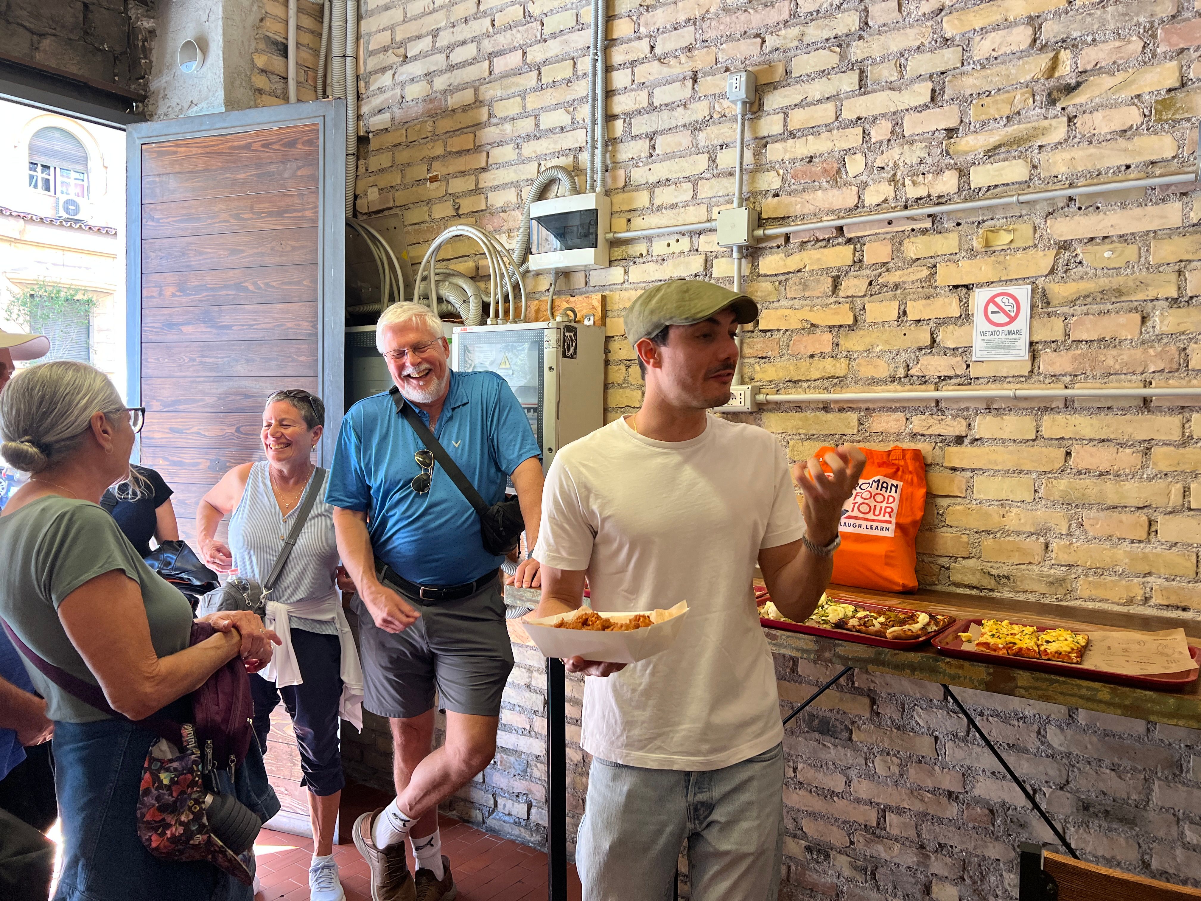 Rome Food Tour with Unlimited Tastings & Barolo Wine by the Vatican