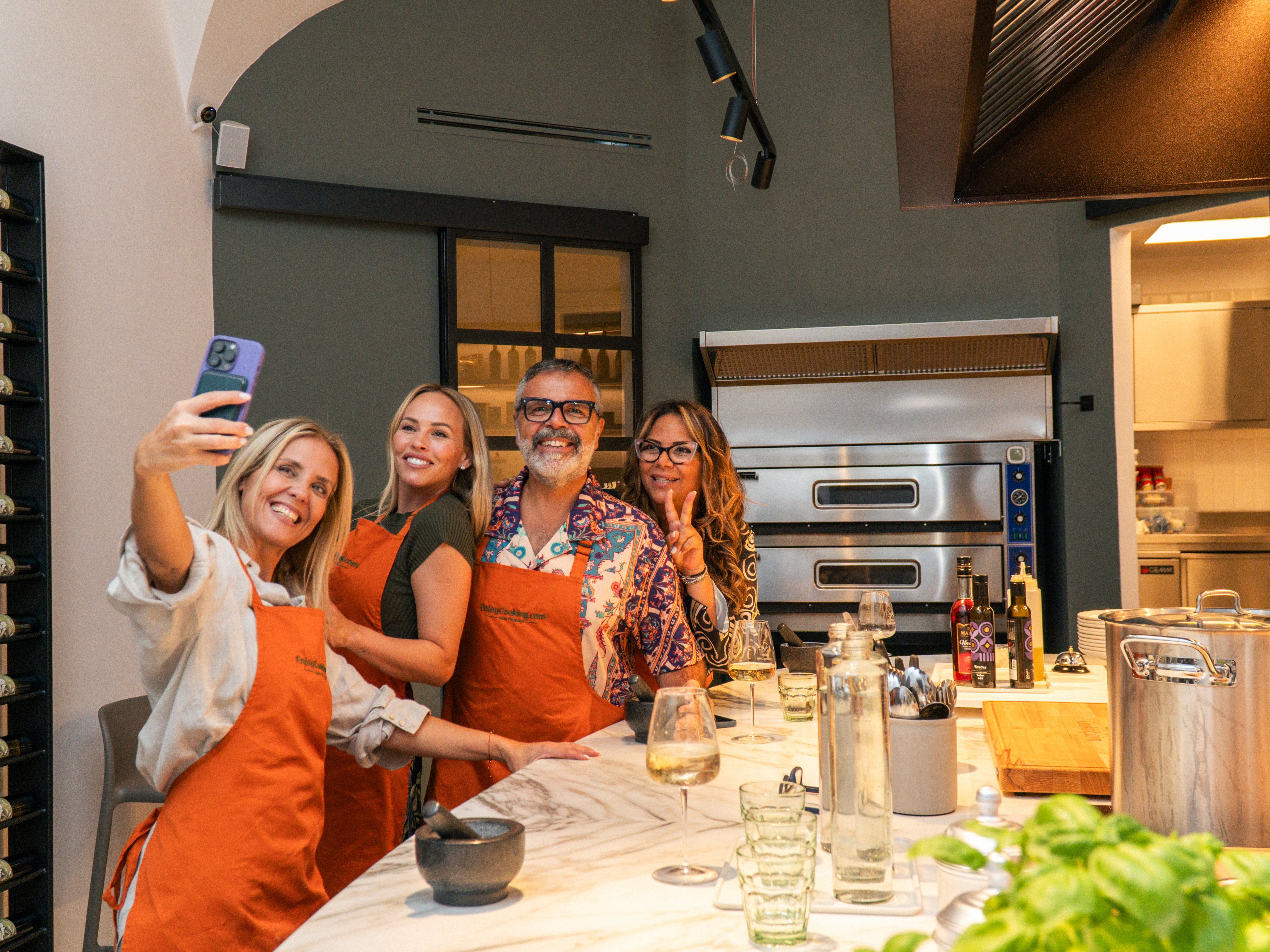 Premium Pasta Cooking Class, Ravioli & Tiramisu with Wine & Private Chef