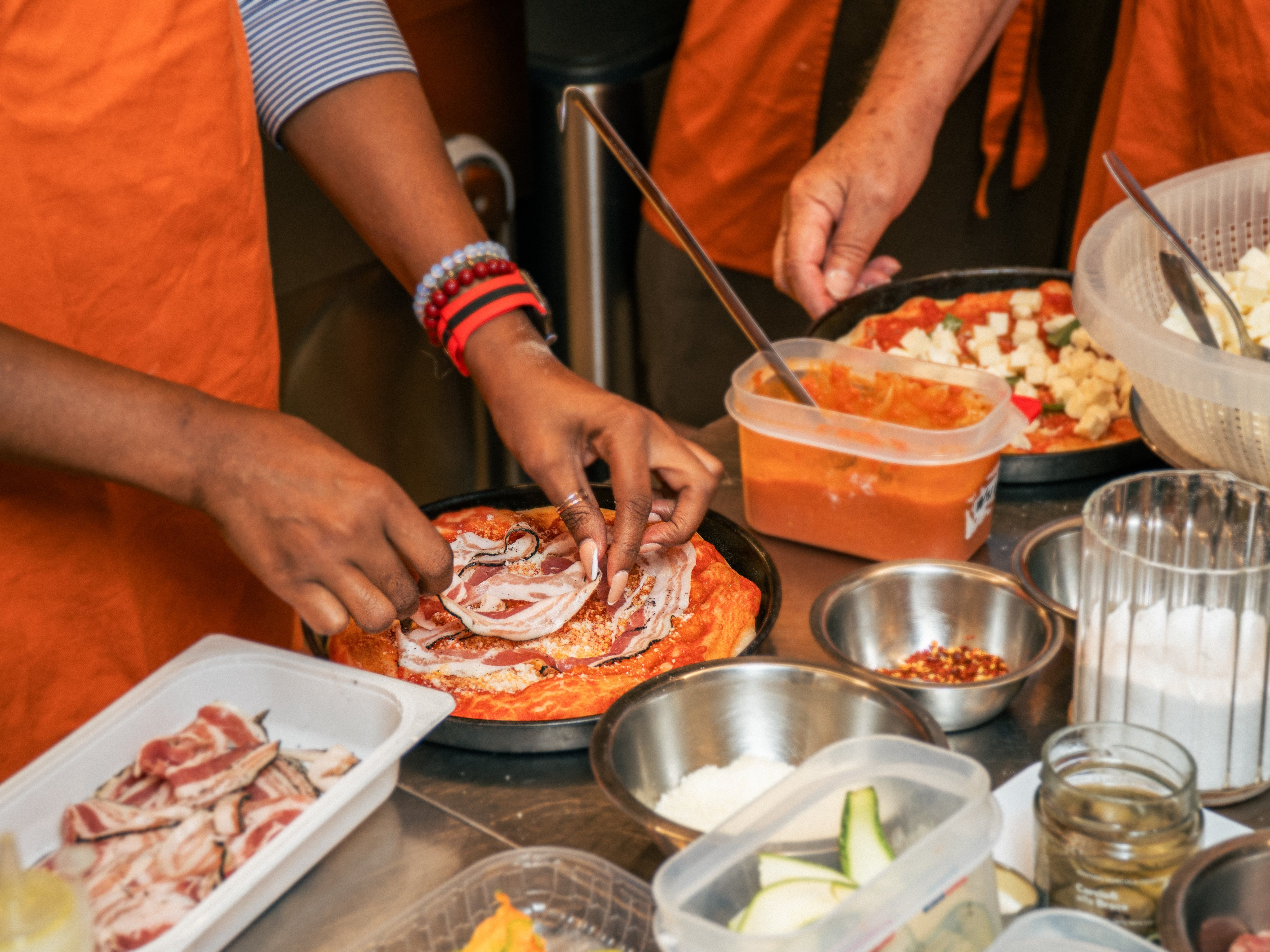 Pizza, Supplì & Gelato Cooking Class in Rome with Wine & Chef