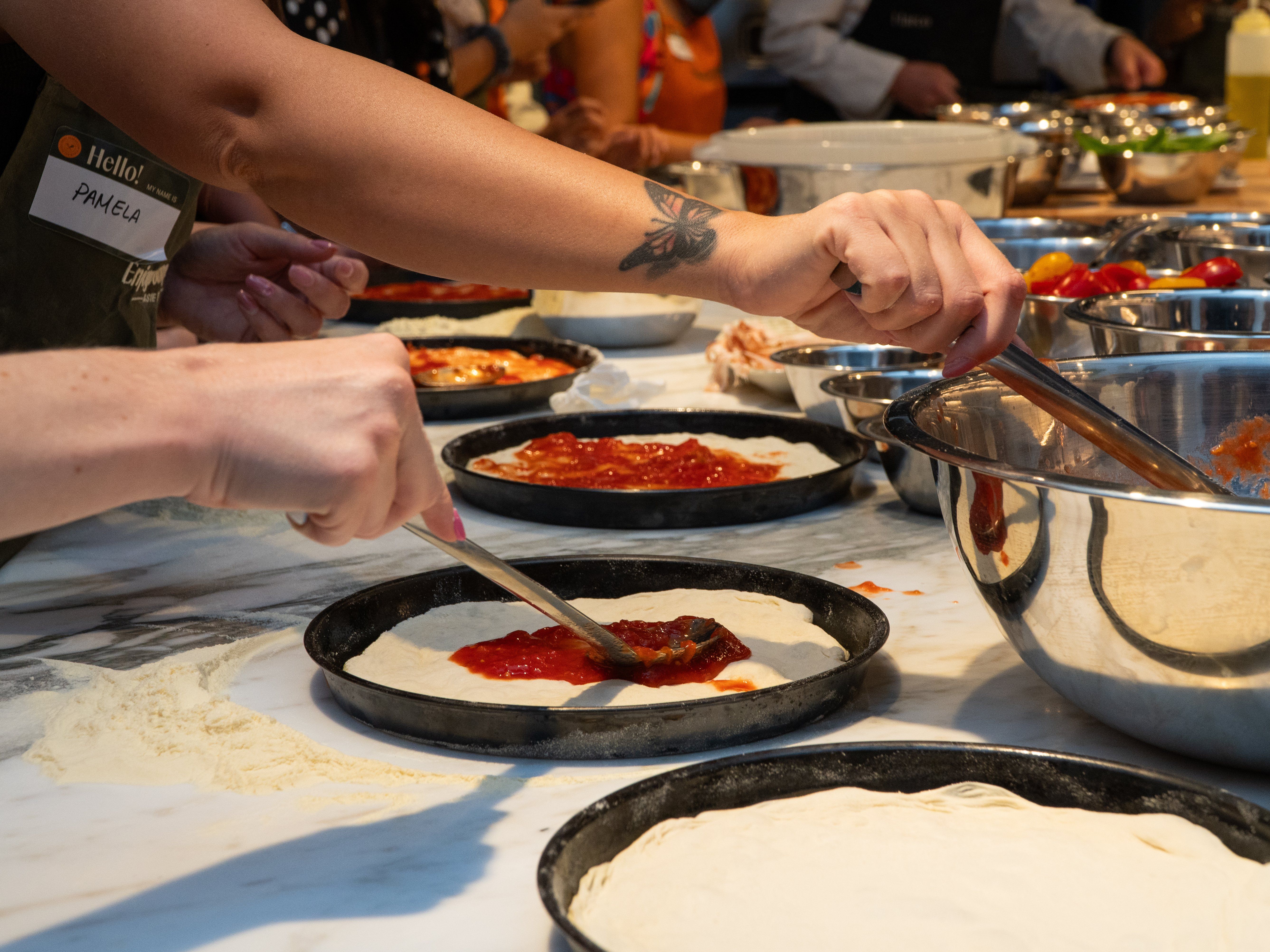 Pizza, Supplì & Gelato Cooking Class in Rome with Wine & Chef