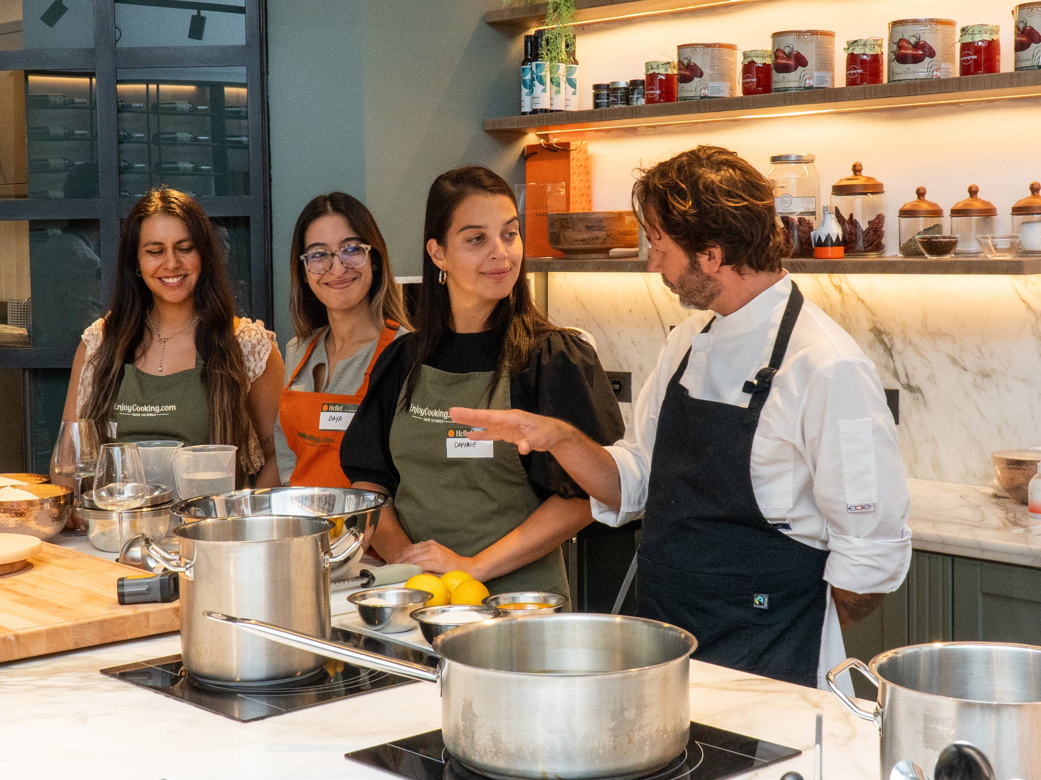 Pizza, Supplì & Gelato Cooking Class in Rome with Wine & Chef
