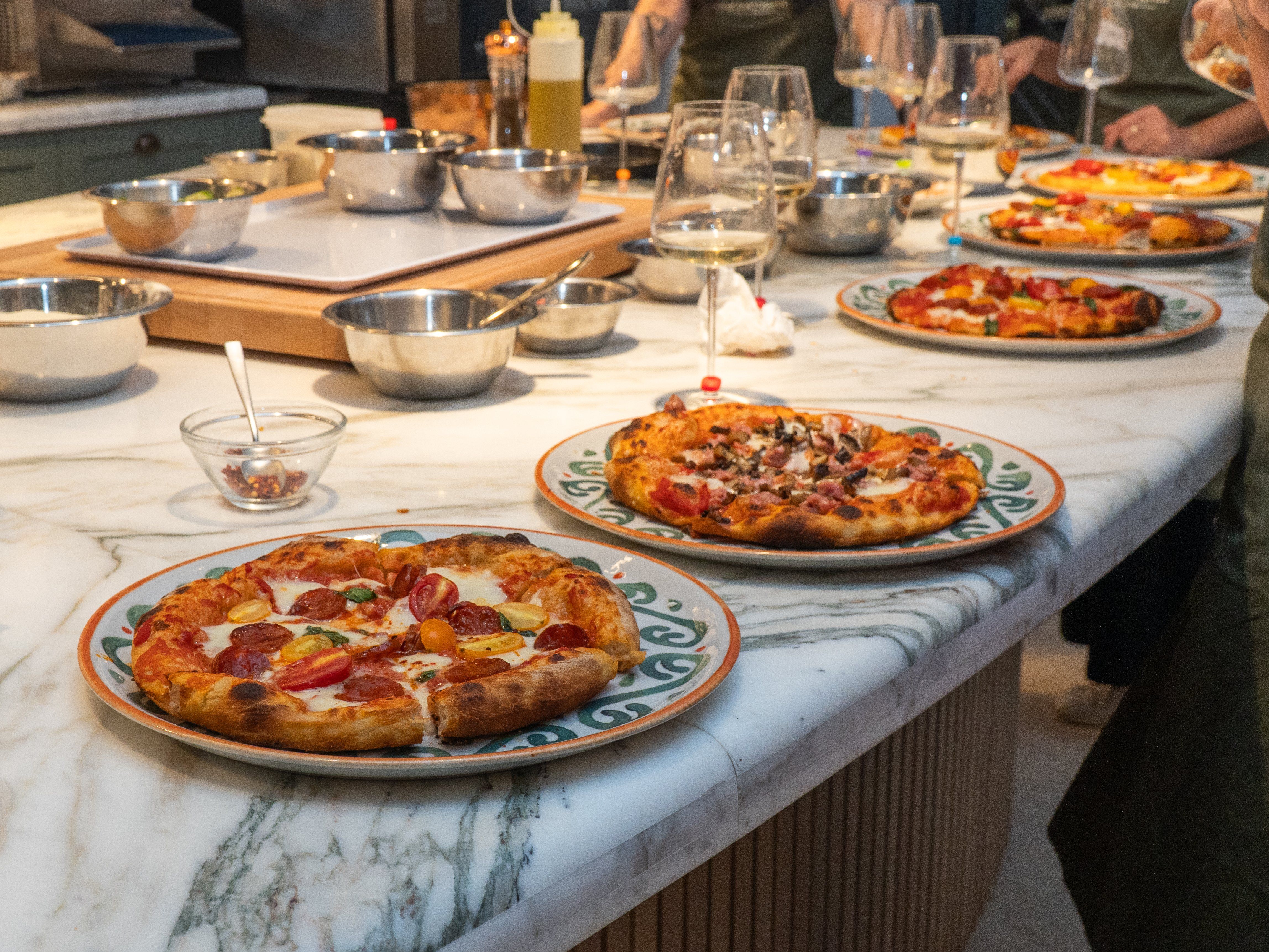 Pizza, Supplì & Gelato Cooking Class in Rome with Wine & Chef