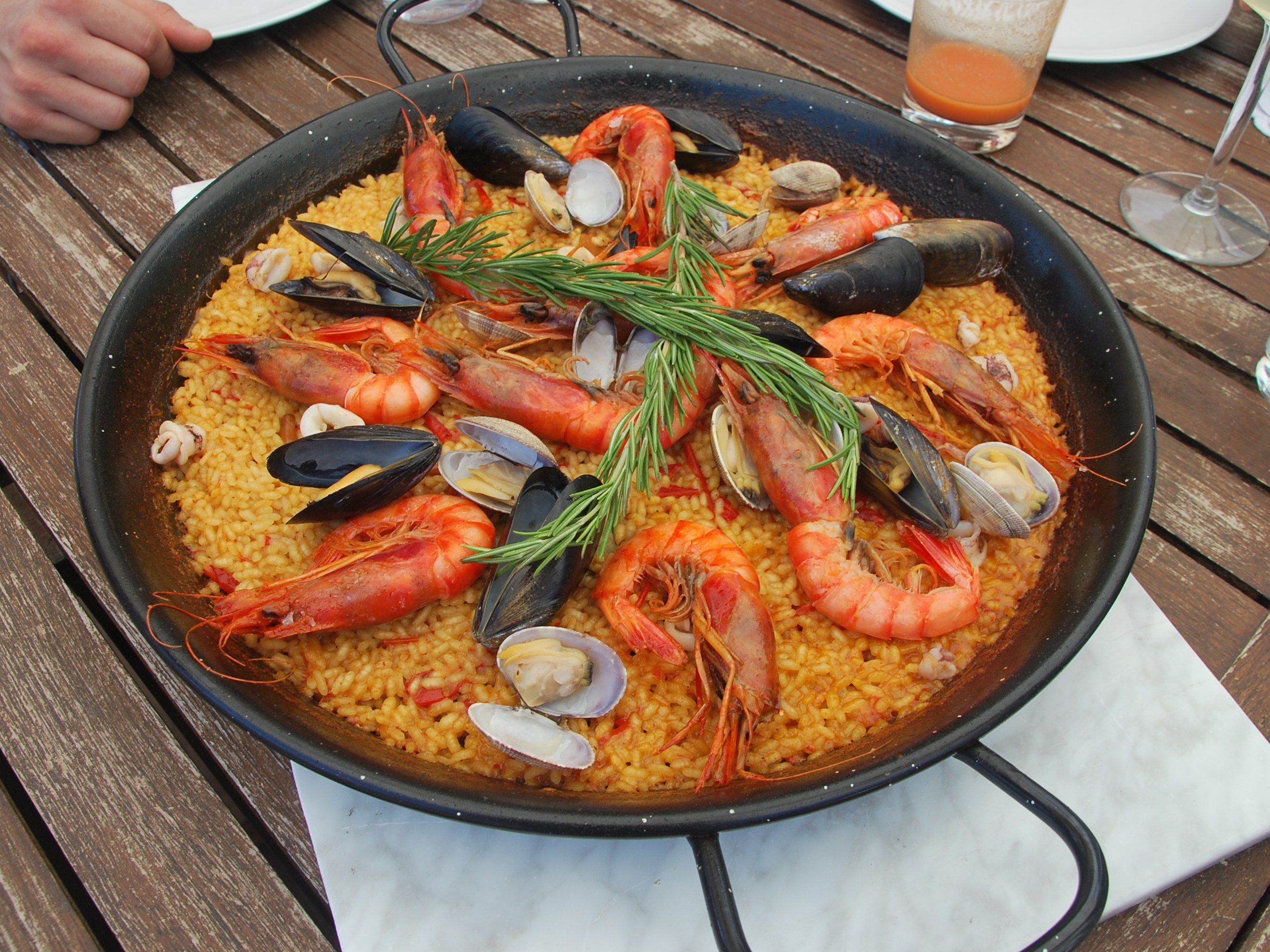 Rooftop Paella or Fideuà Cooking Class with Market Tour