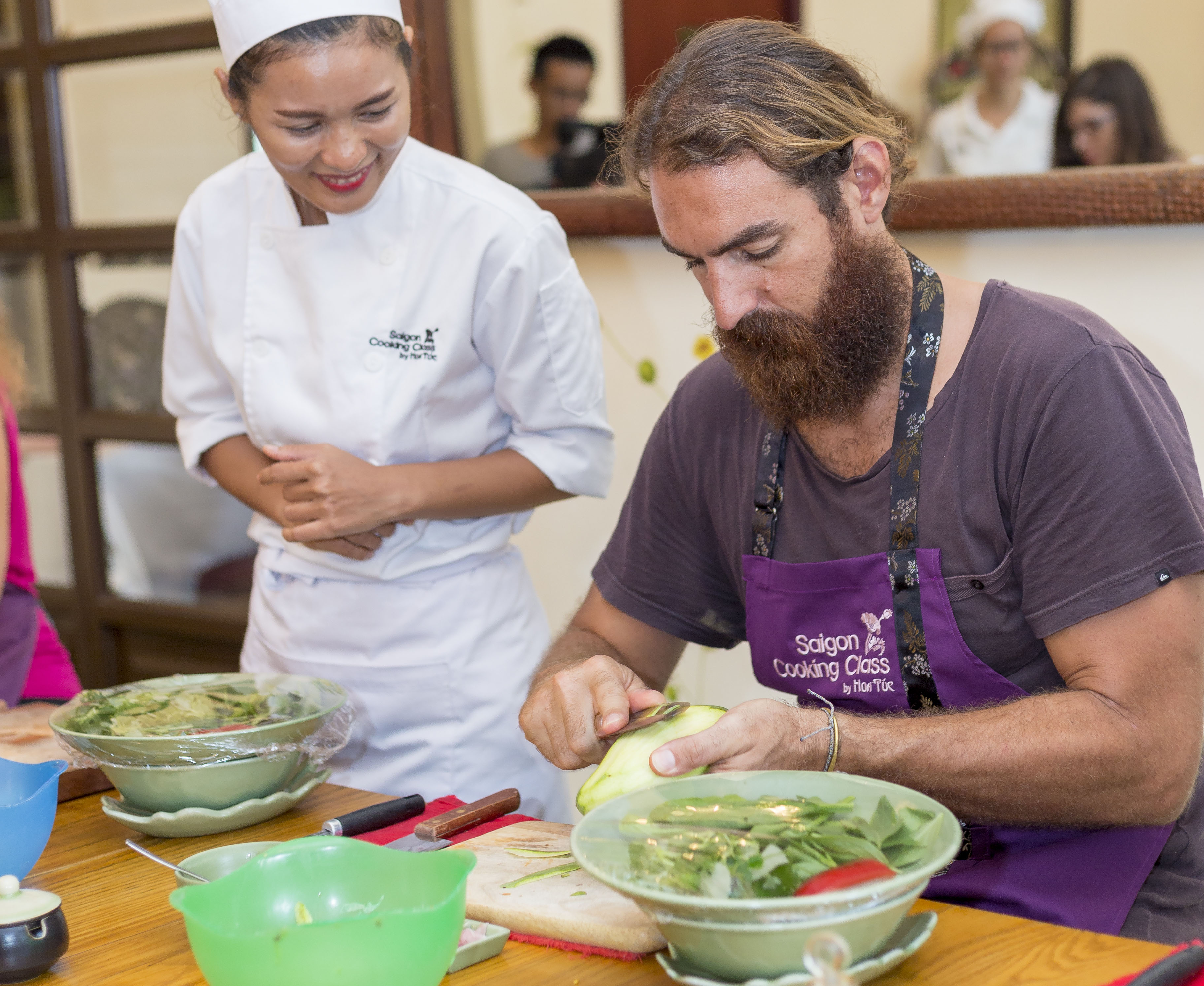 Saigon Cooking Class & Local Market Tour
