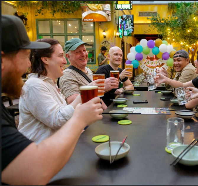 Saigon Craft Beer and Food Tour by Scooter