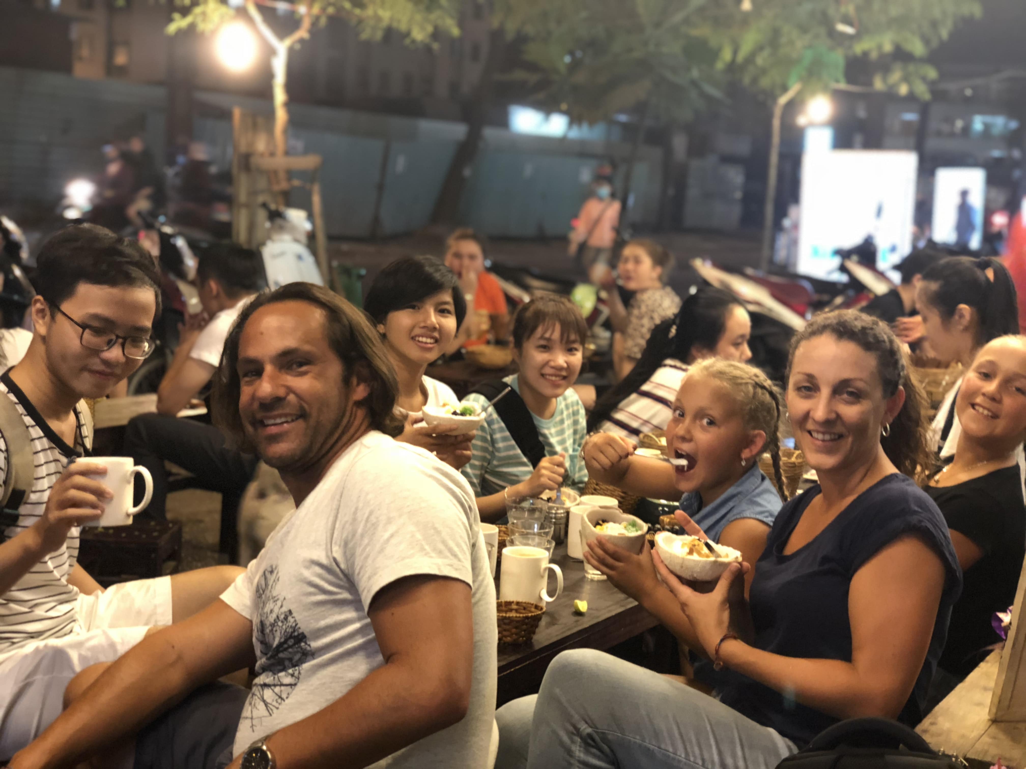 Saigon Evening Food Tour on Scooters