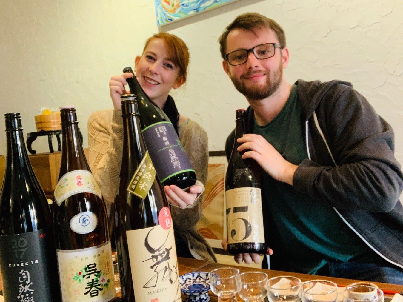 Sake Tasting at Chagohan Tokyo
