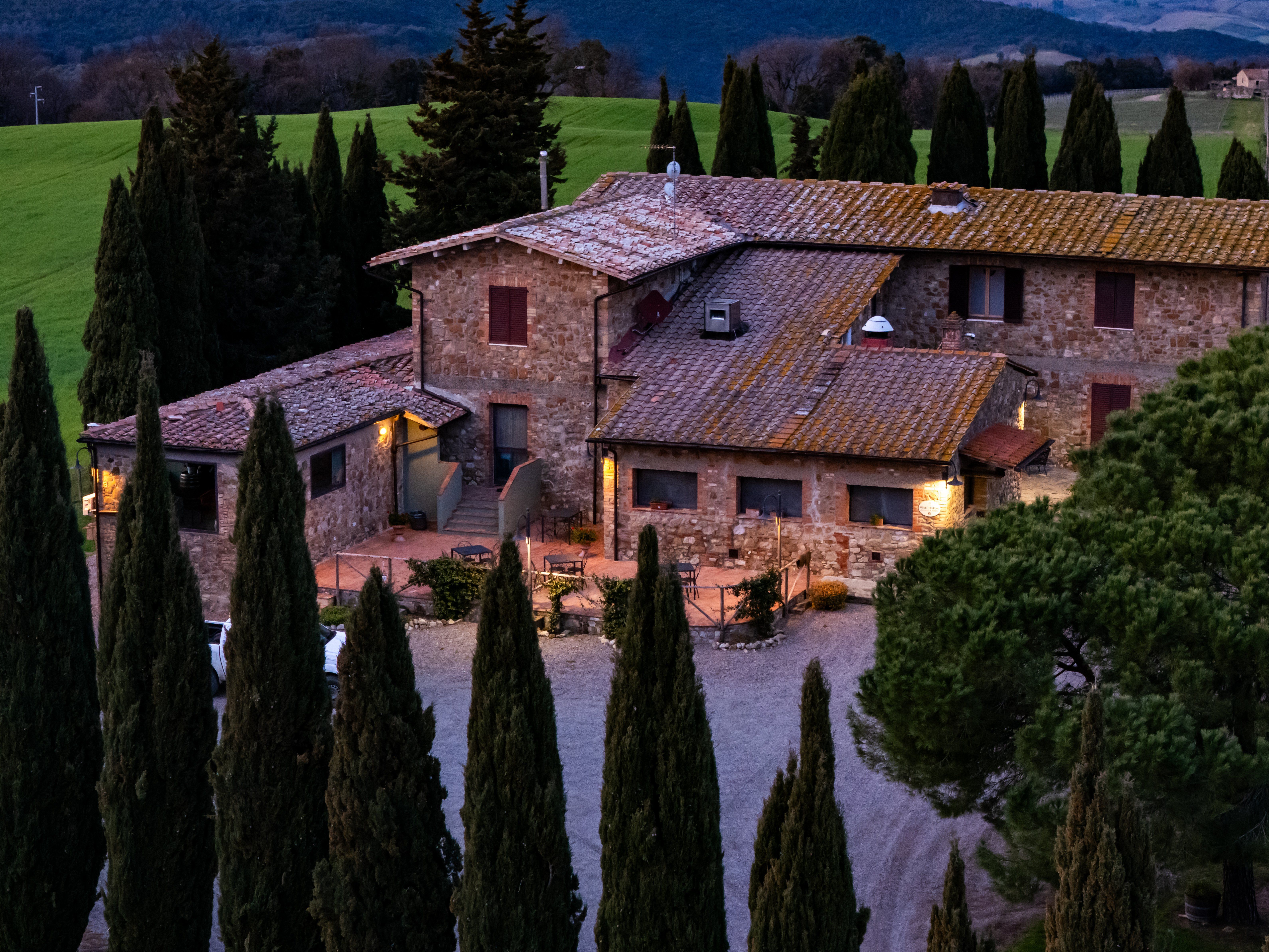 Toskanisches Kocherlebnis in San Gimignano mit handgemachter Pasta, Mittagessen und Wein