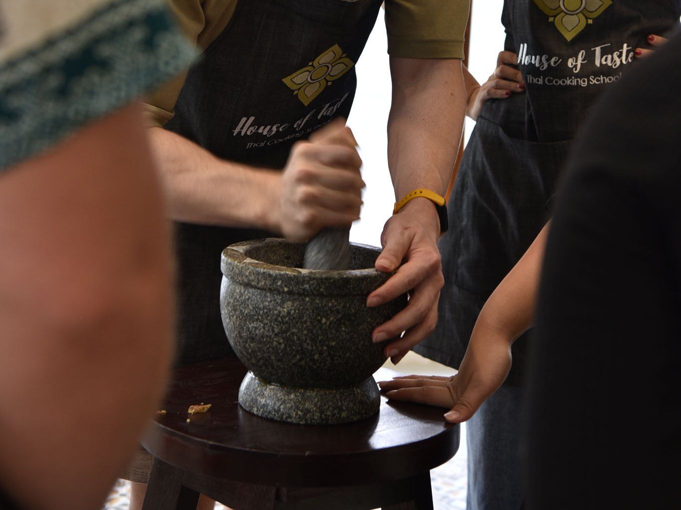 Sathon: Hands-On Thai Cooking Class & Market Tour Experience