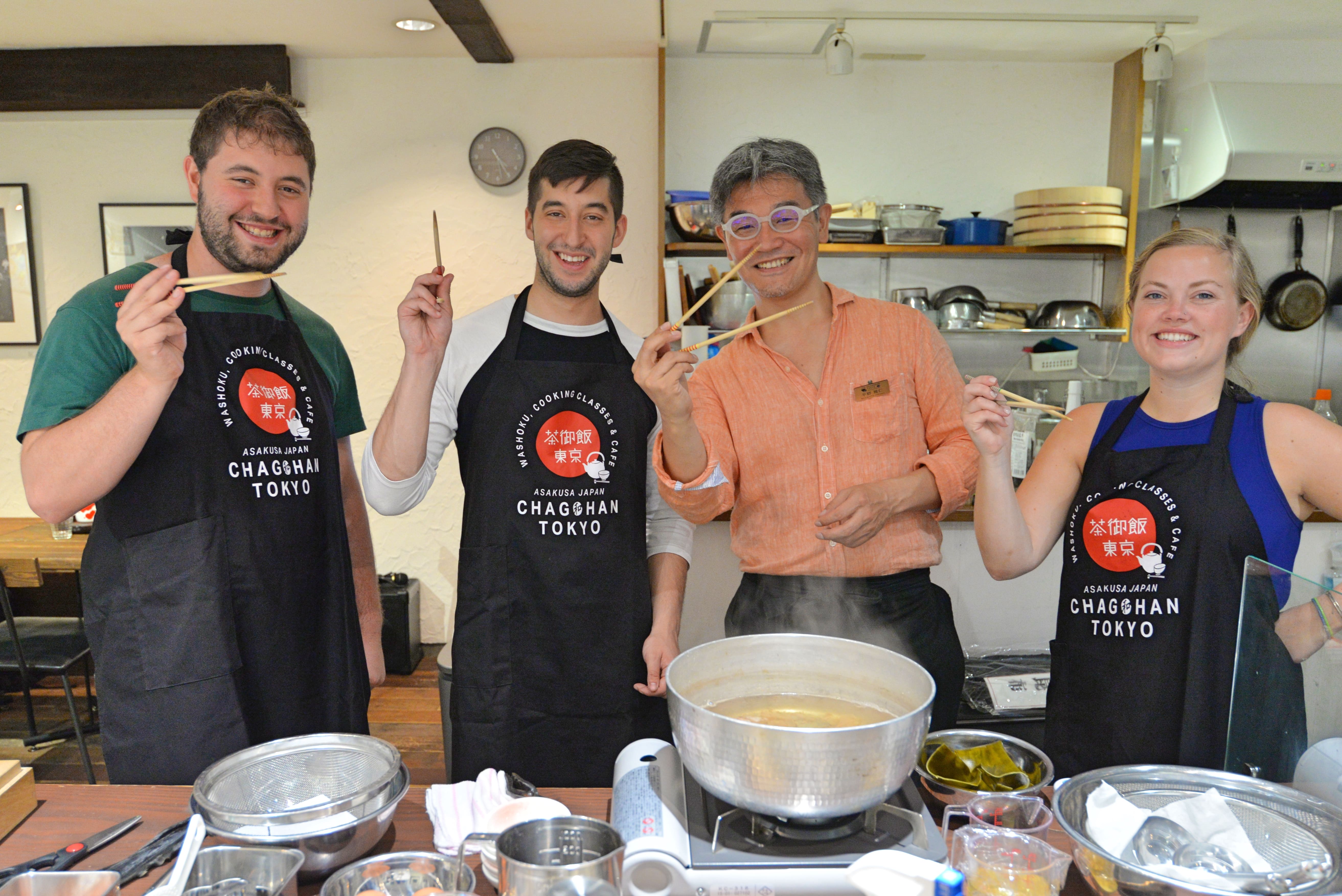 Japanese Cuisine Workshop: Bento, Tempura, Miso + Matcha Tea In Tokyo