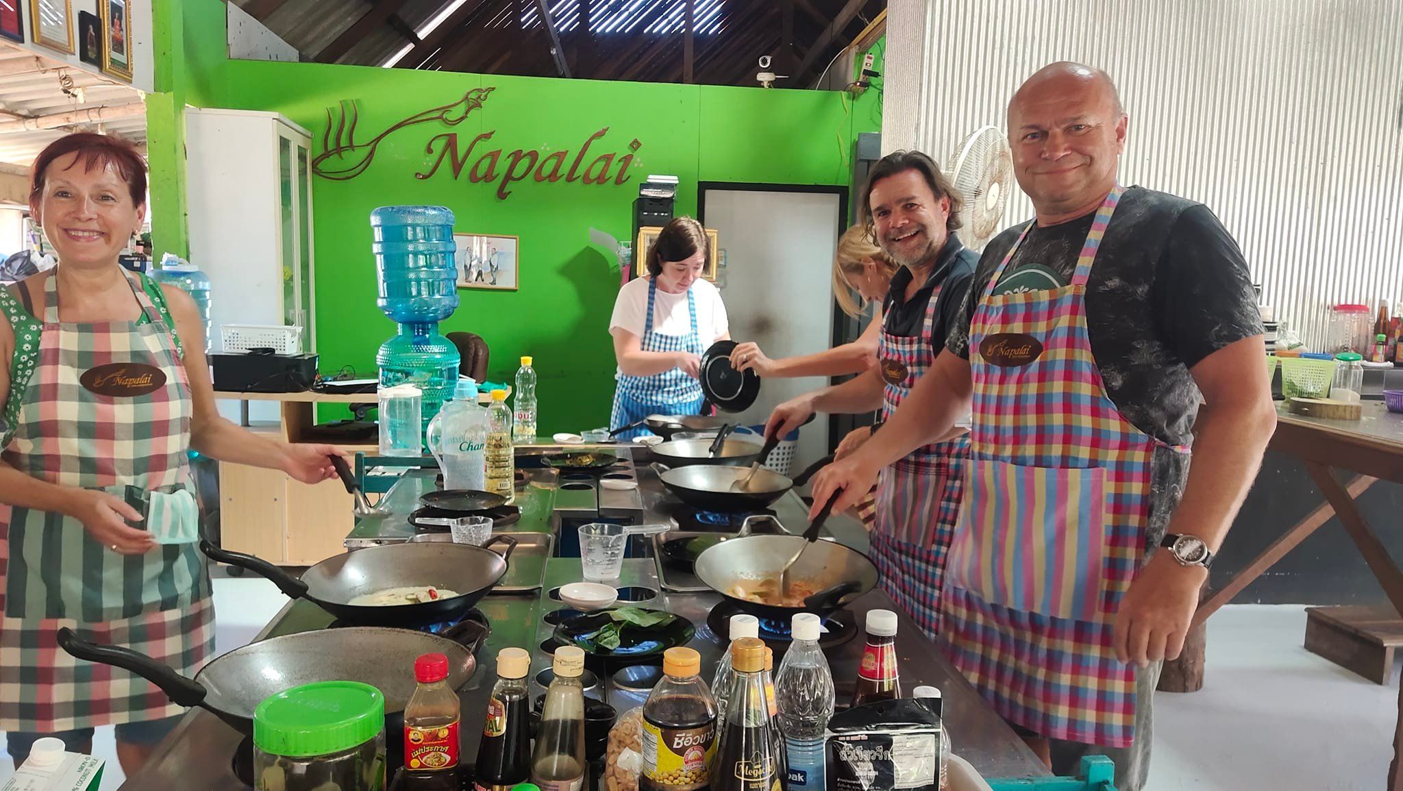 Short afternoon class at Napalai Thai Cuisine