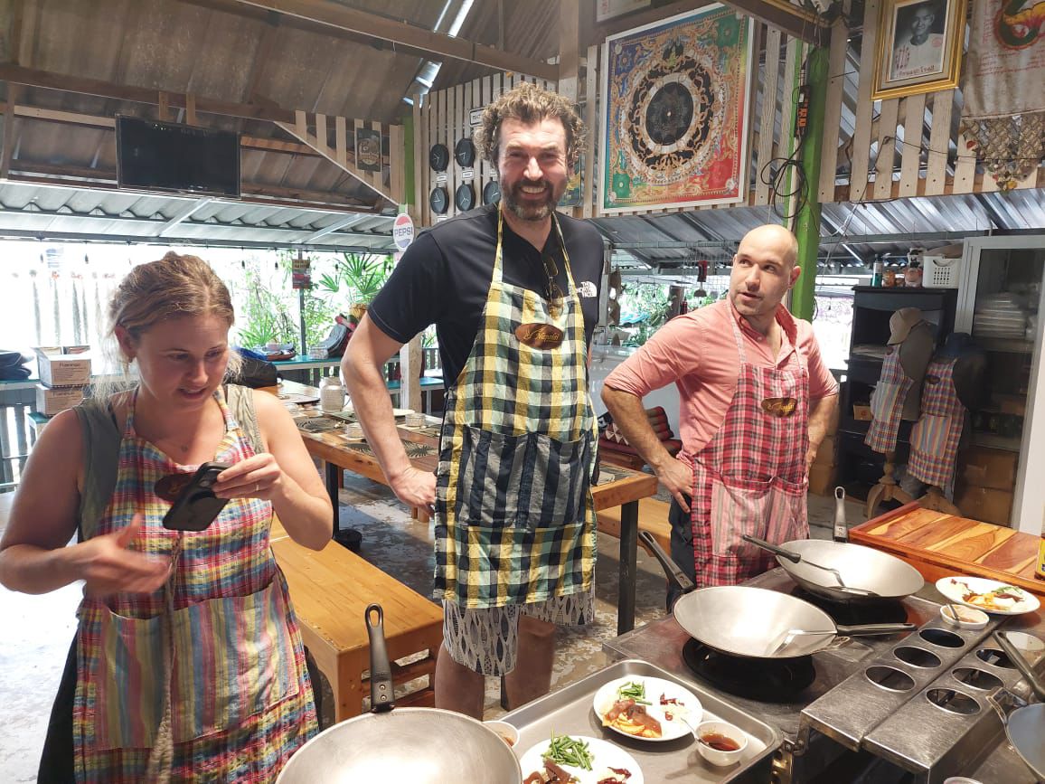 Short afternoon class at Napalai Thai Cuisine