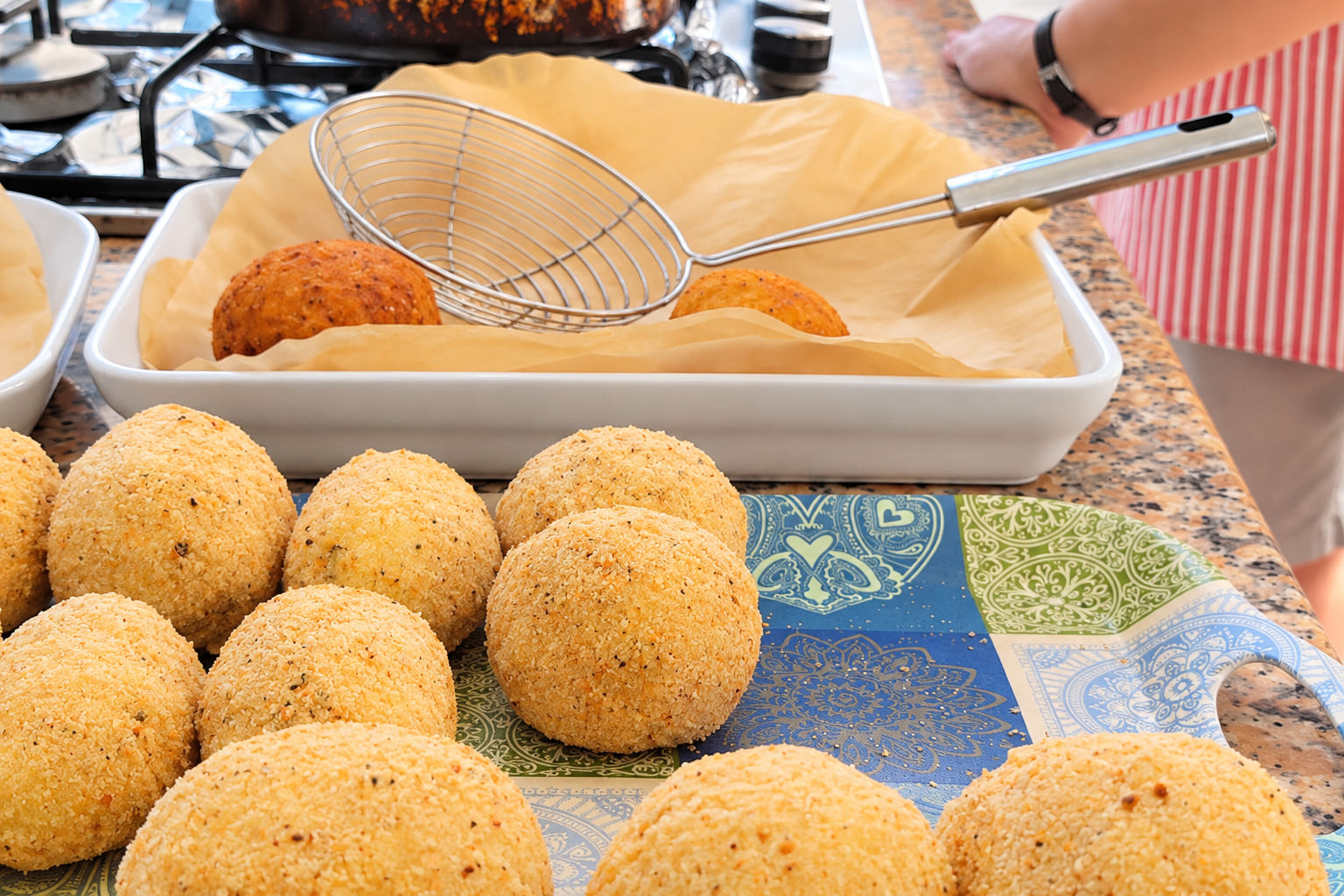 Sicilian Arancine Cooking Class with Wine Tasting