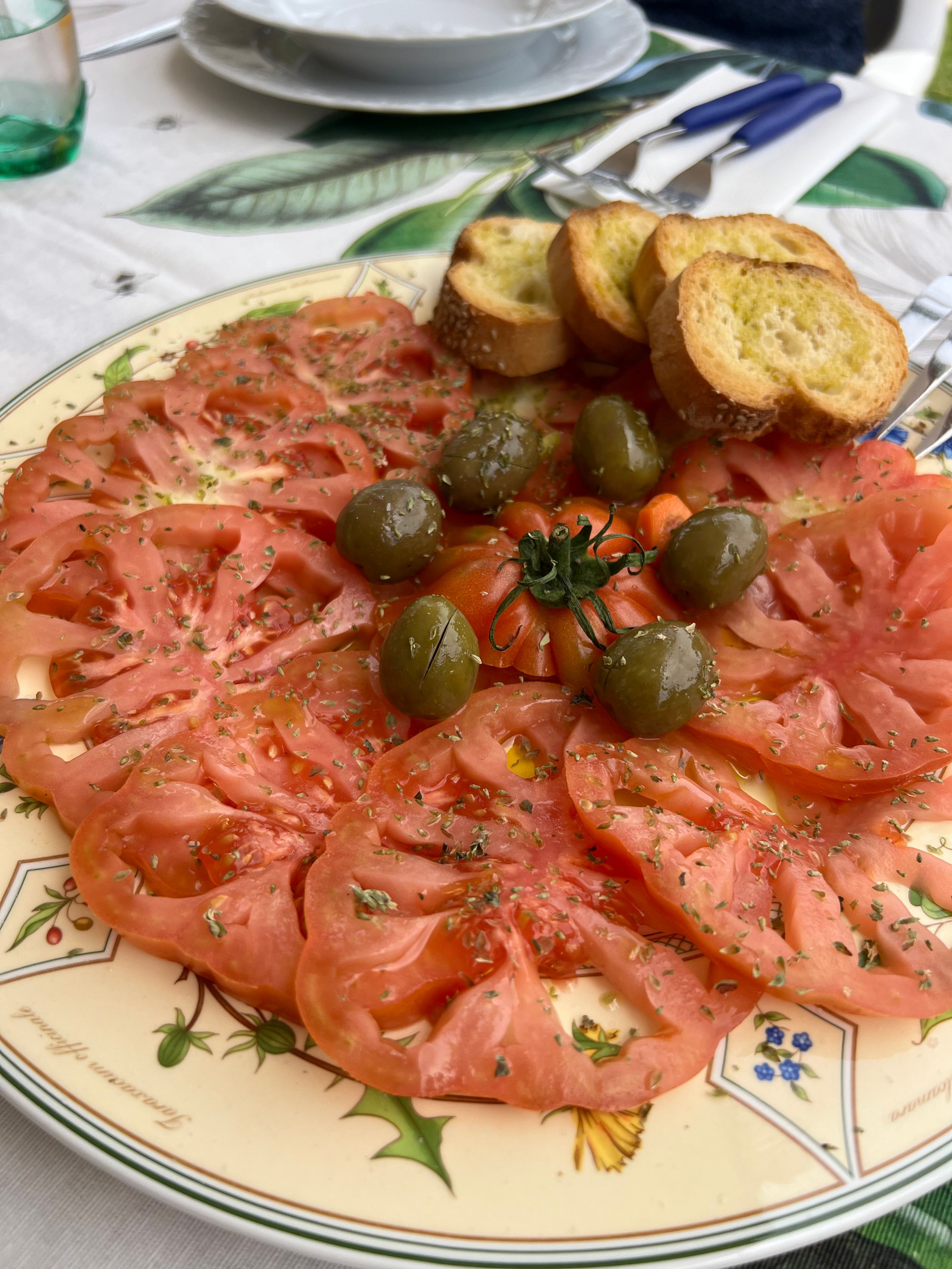 Sicilian Cuisine Culinary Class in the Garden