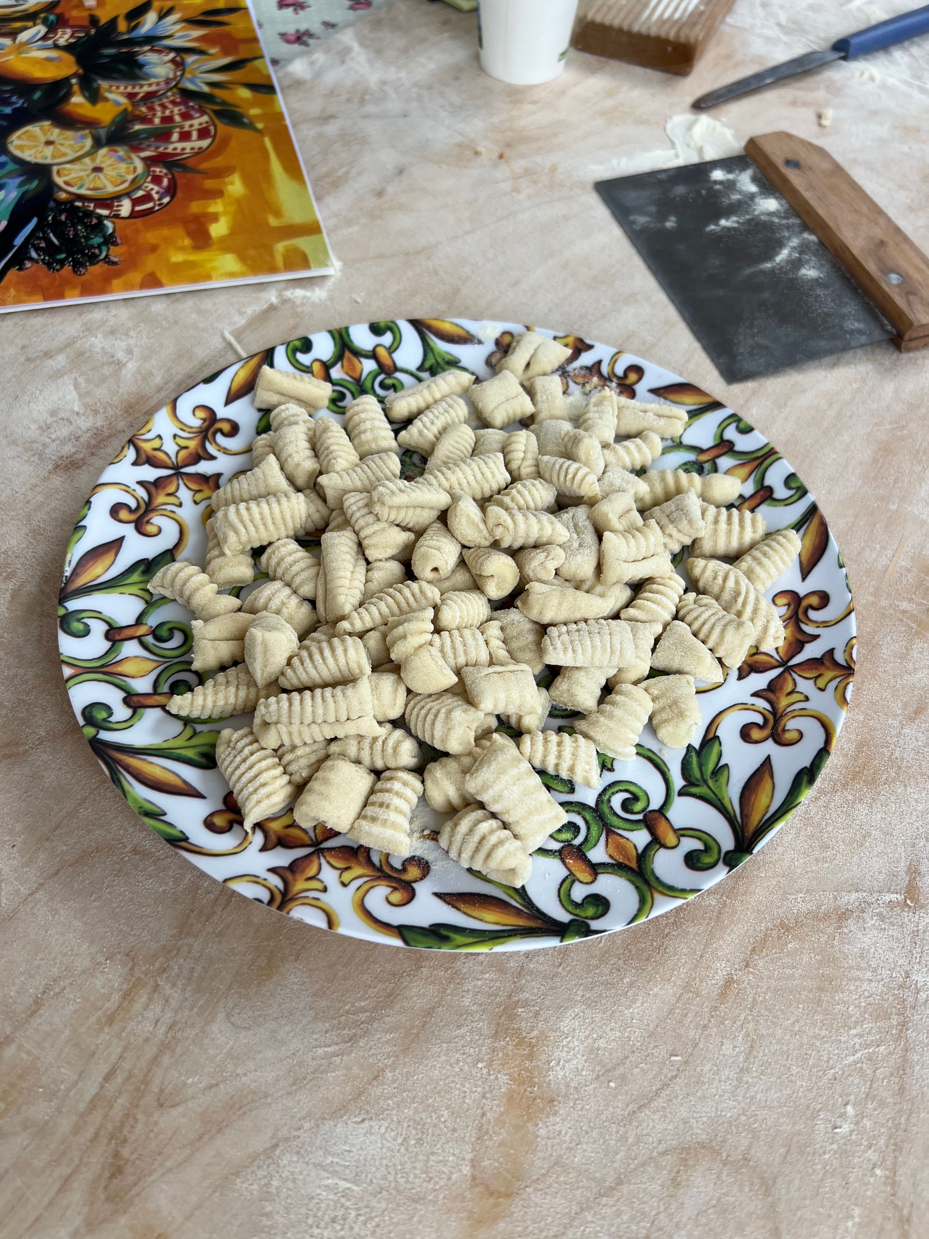 Sicilian Cuisine Culinary Class in the Garden